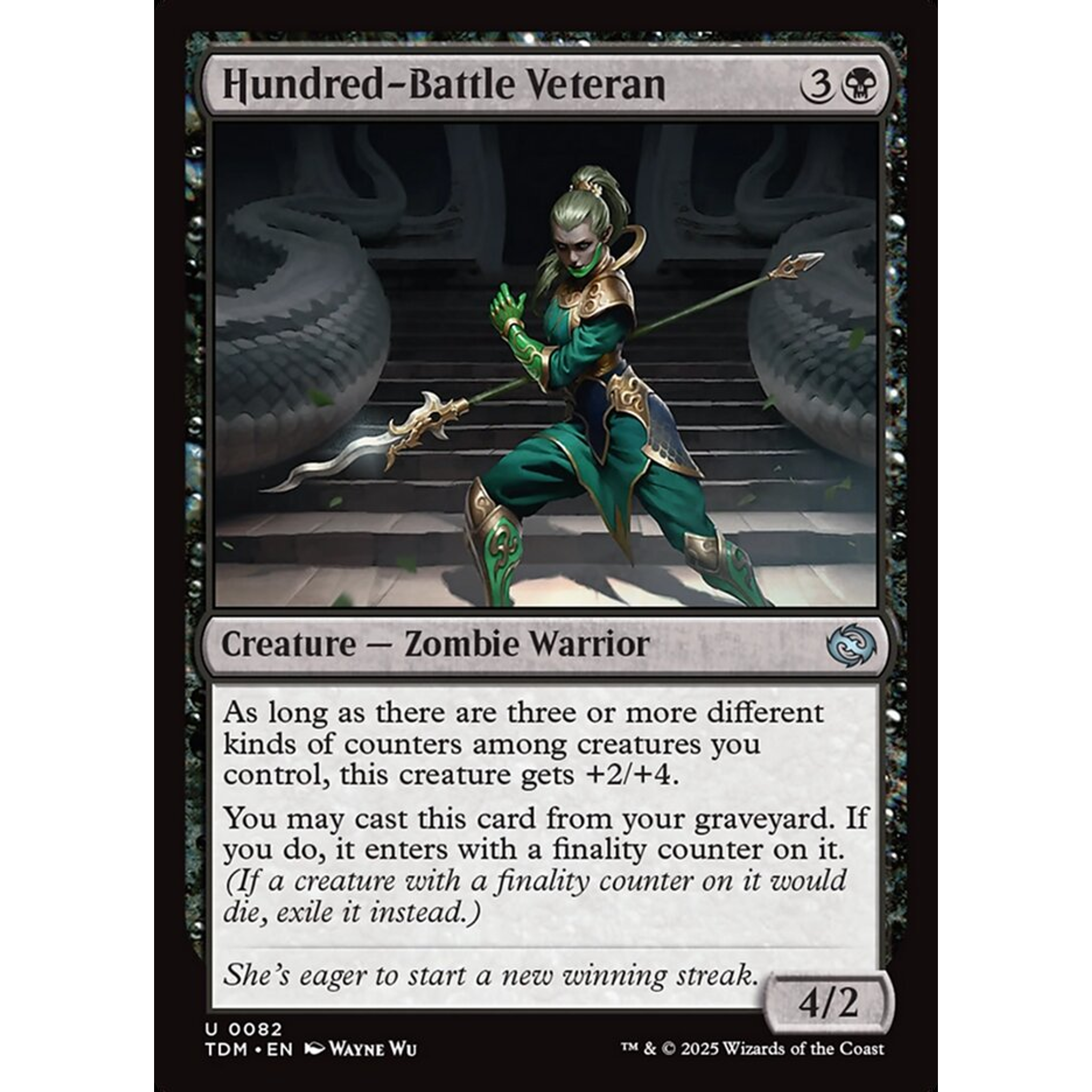 Hundred-Battle Veteran (TDM 82) — Moore Collectables UK