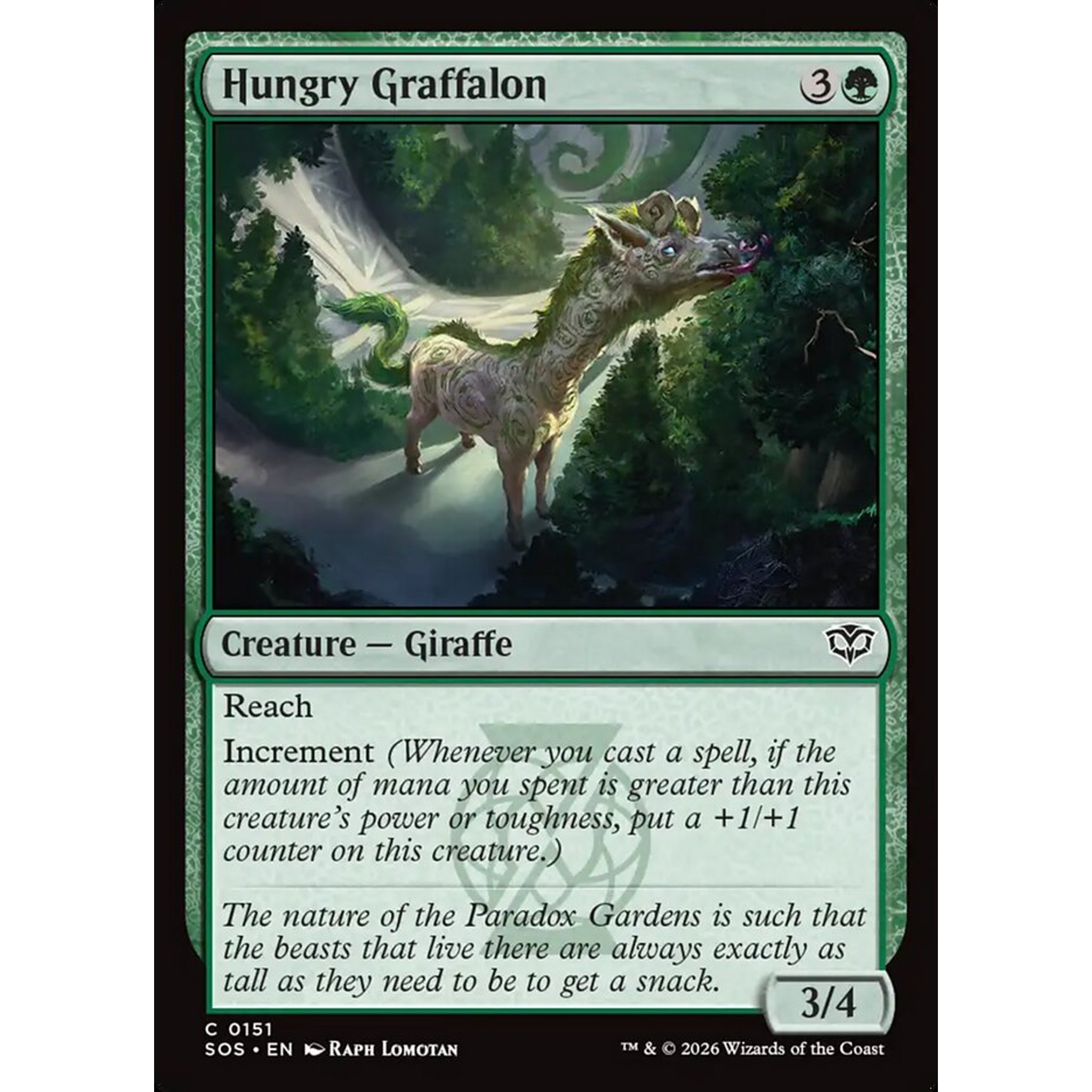 Hungry Graffalon (SOS 151) — Moore Collectables UK