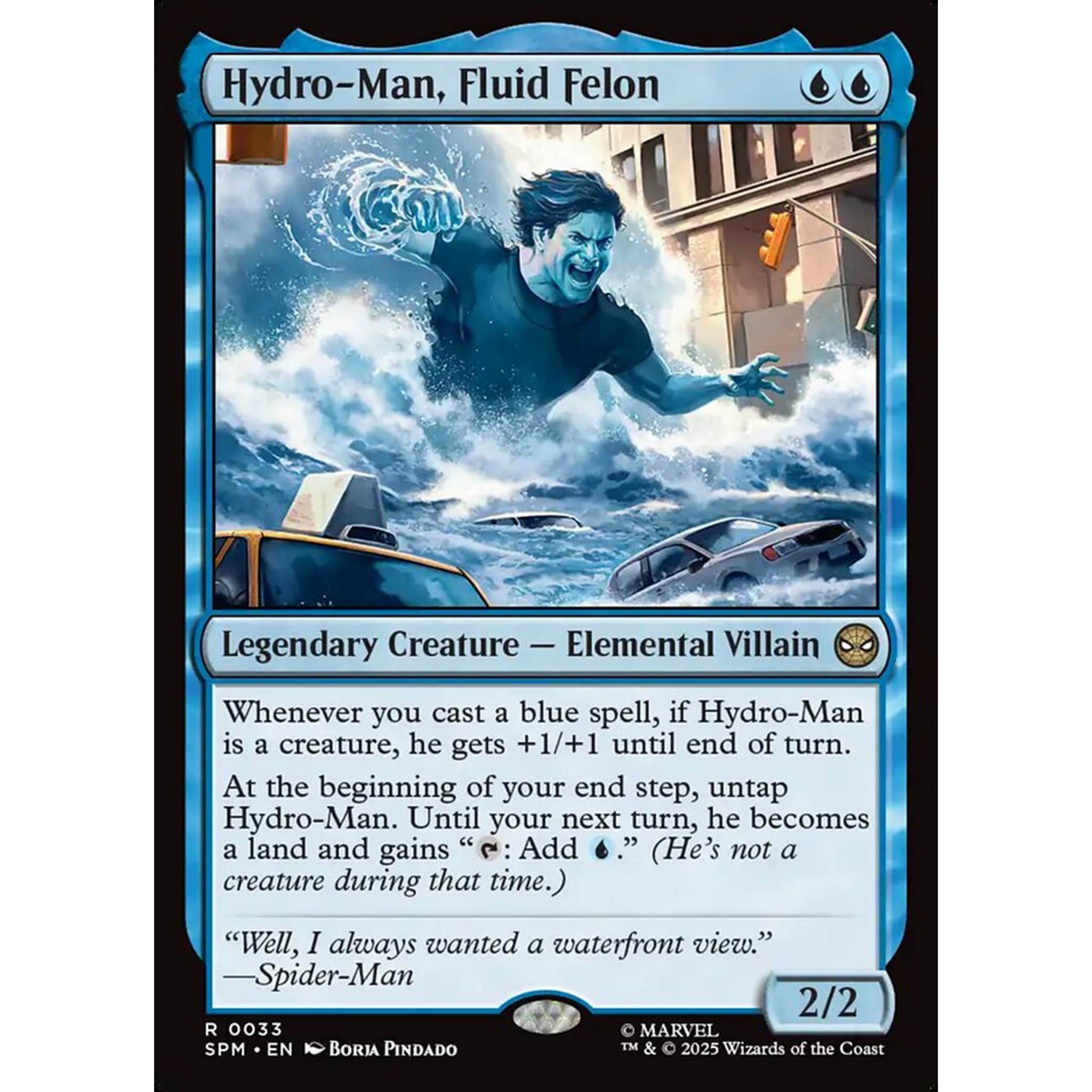 Hydro-Man, Fluid Felon (SPM 33) — Moore Collectables UK