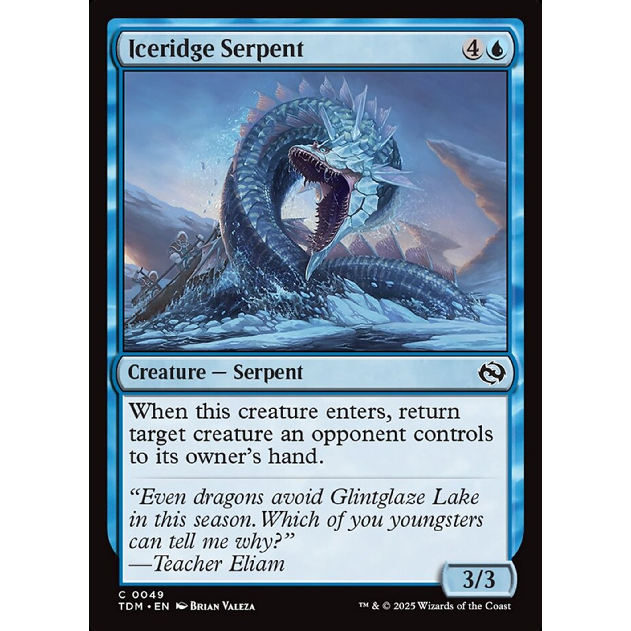 Iceridge Serpent (TDM 49) — Moore Collectables UK