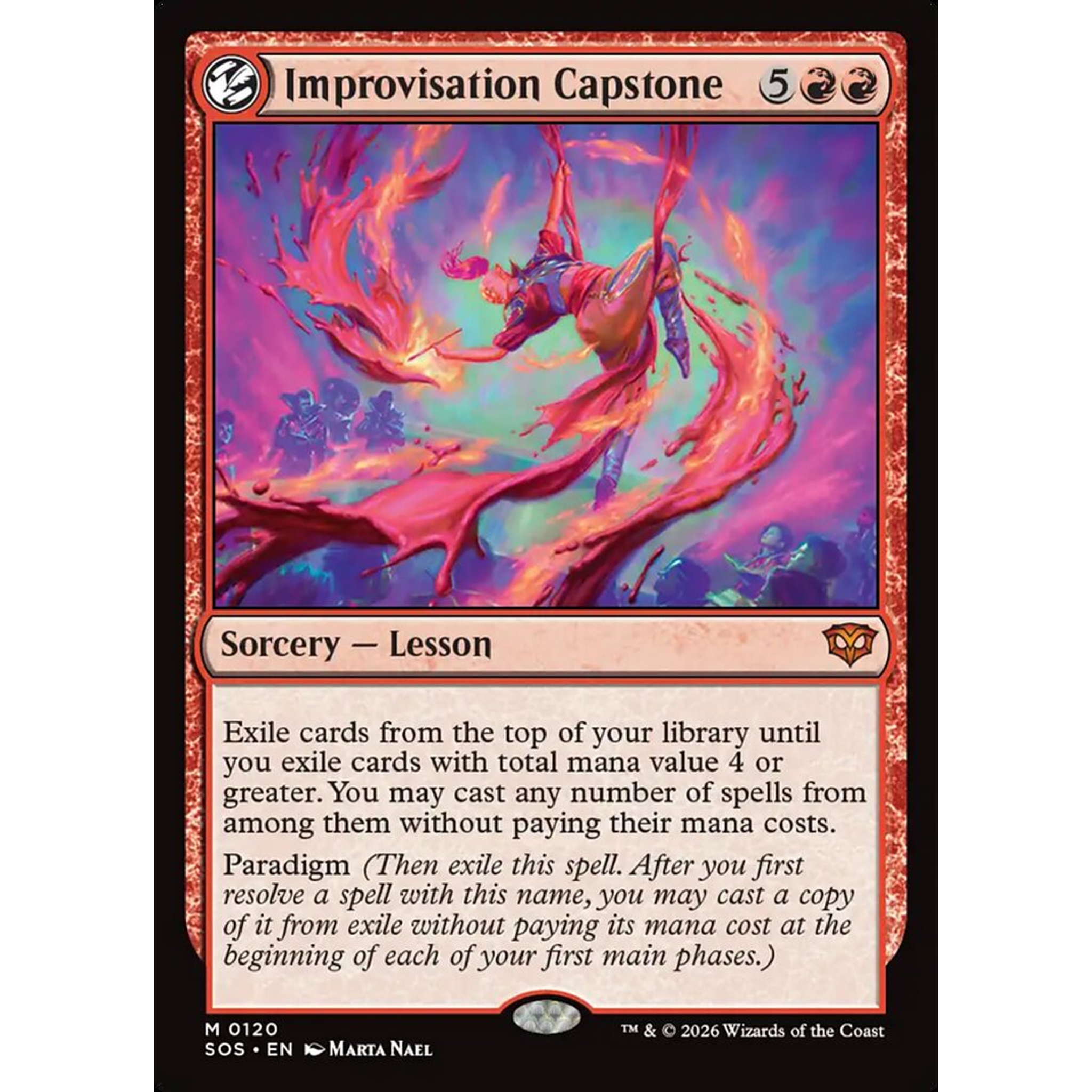 Improvisation Capstone (SOS 120) — Moore Collectables UK