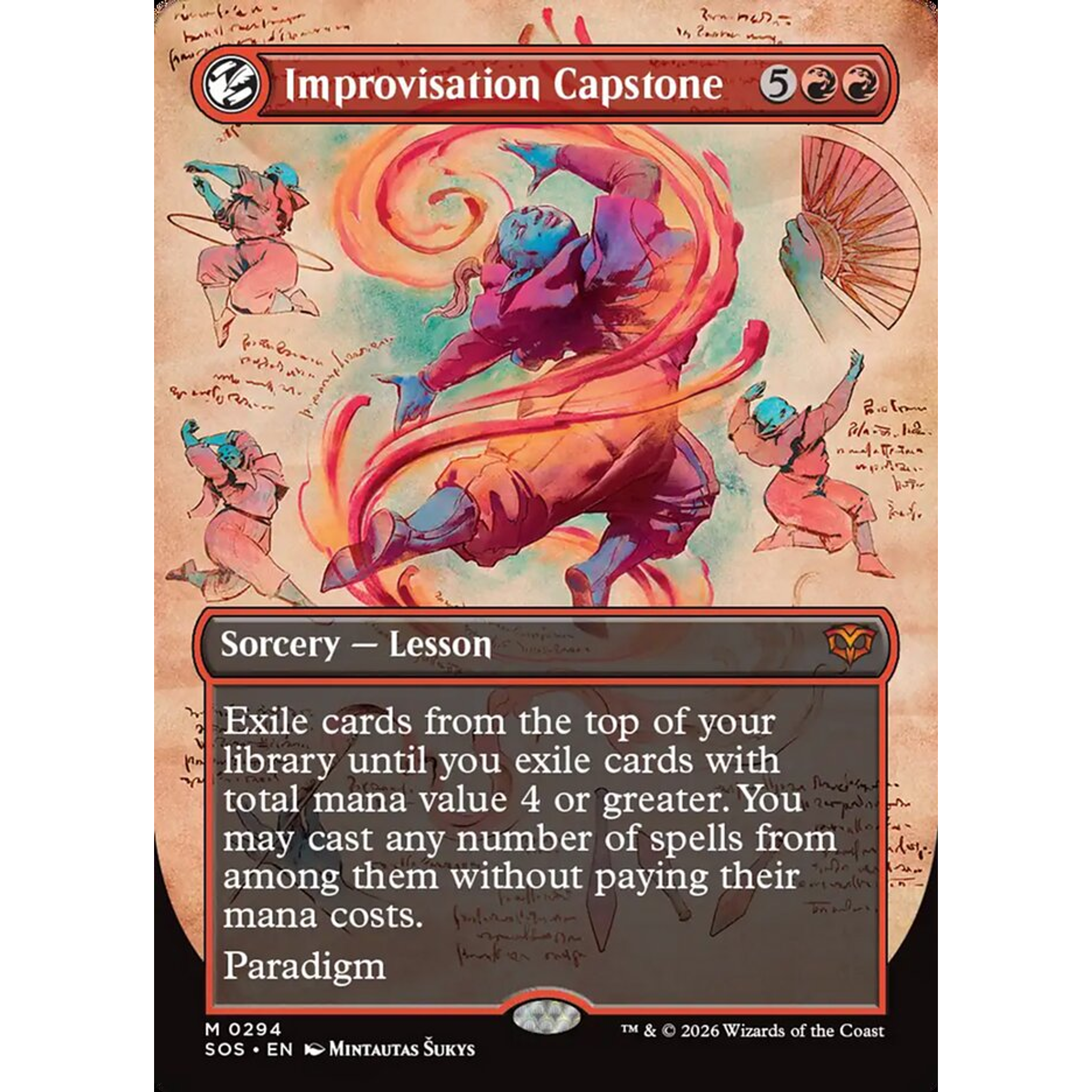 Improvisation Capstone (SOS 294) — Moore Collectables UK