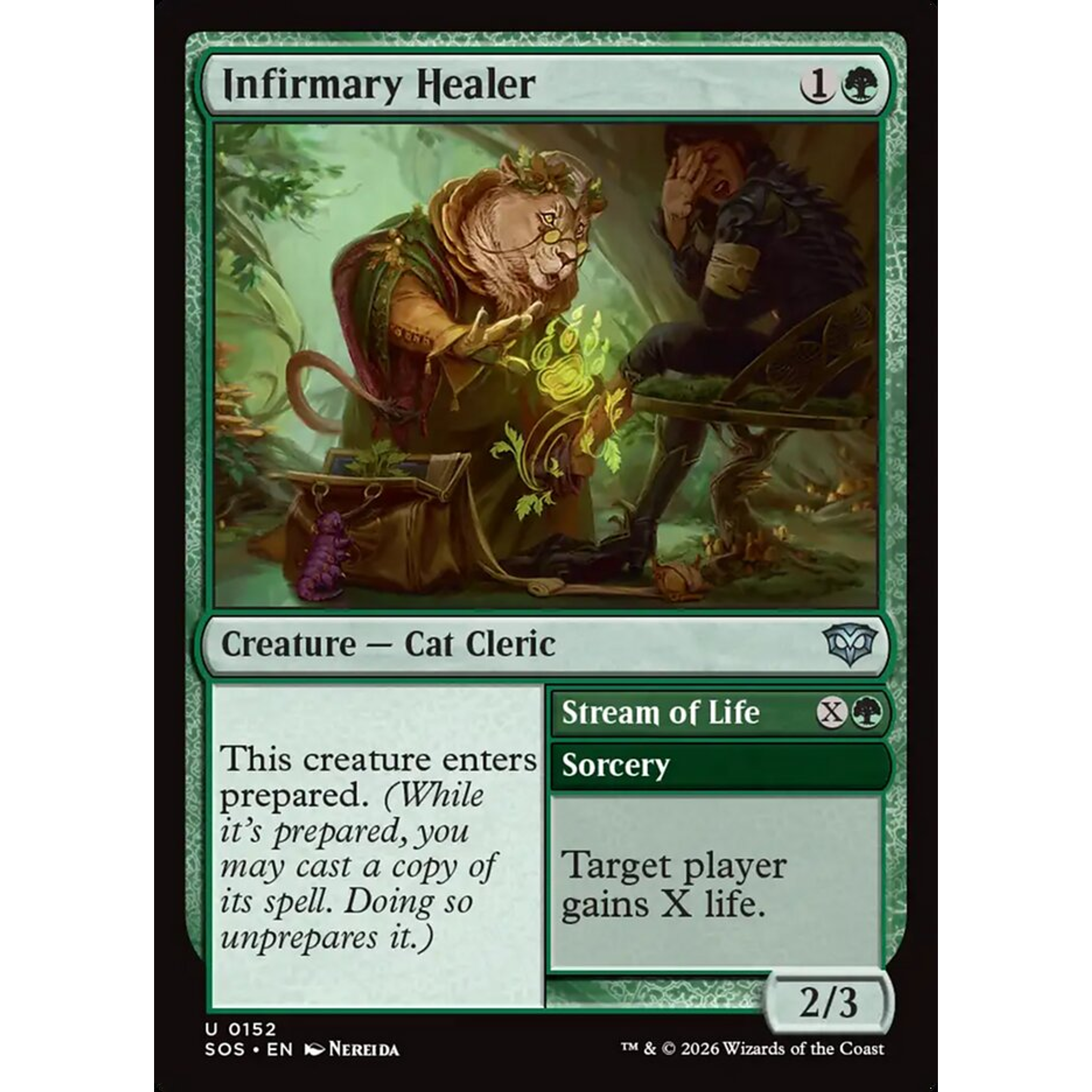 Infirmary Healer // Stream of Life (SOS 152) — Moore Collectables UK