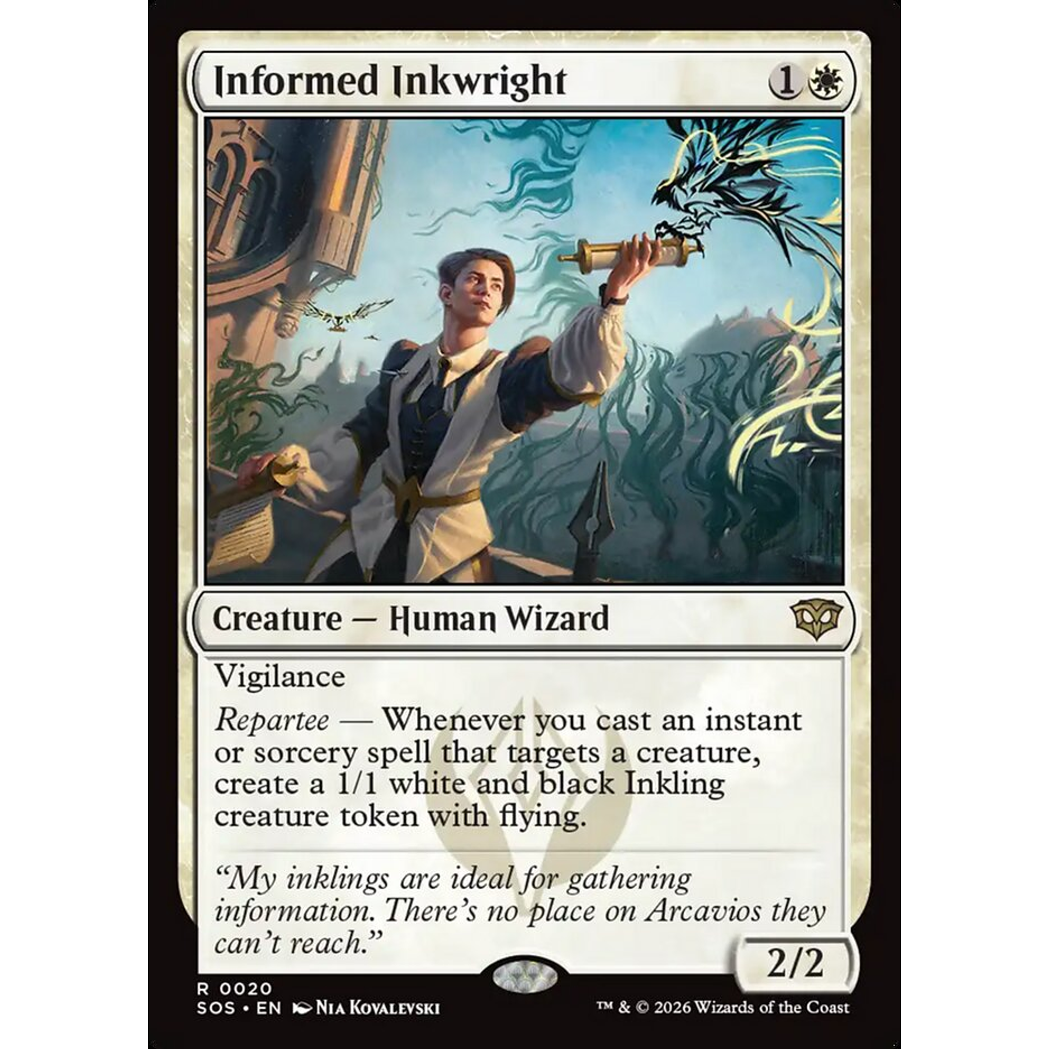 Informed Inkwright (SOS 20) — Moore Collectables UK