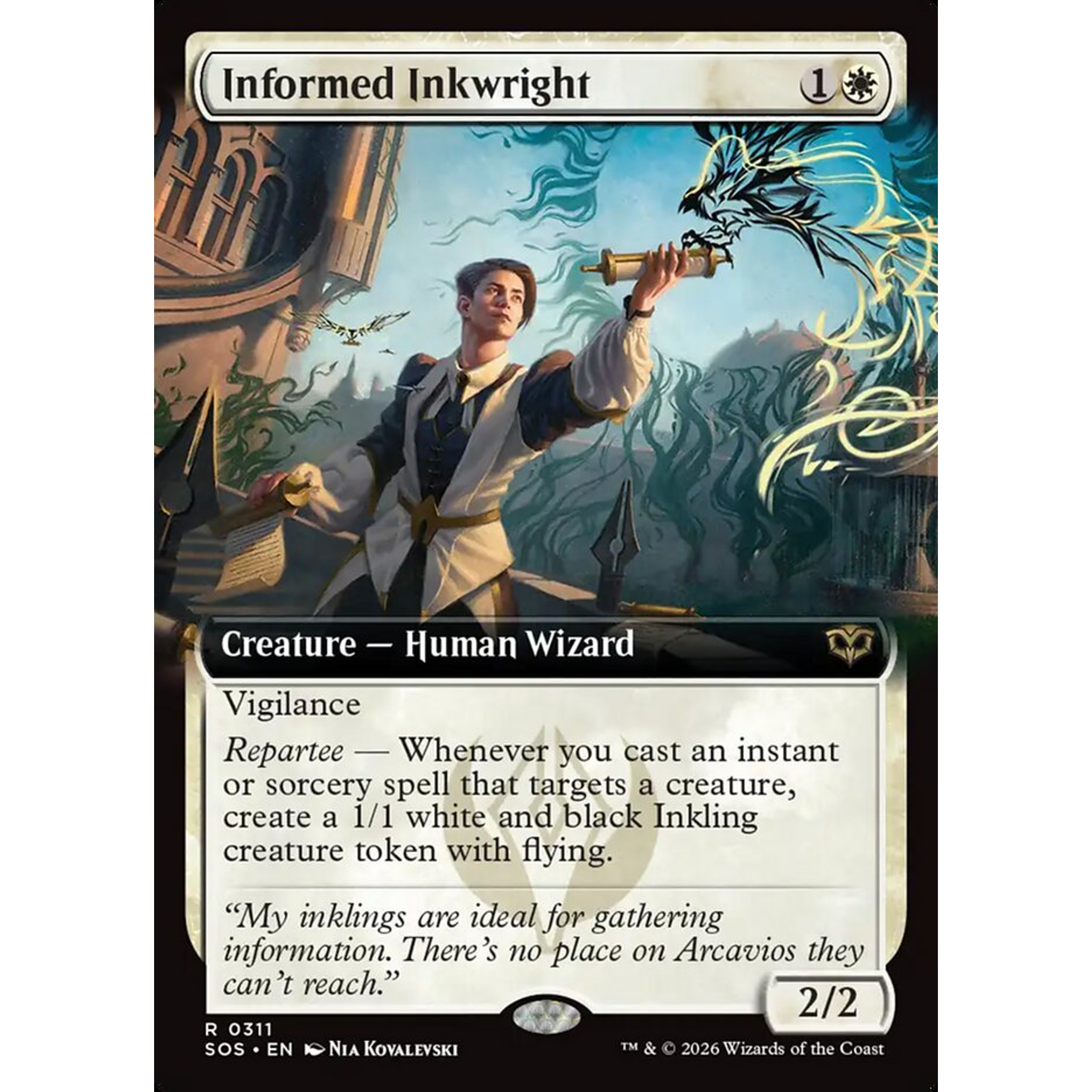 Informed Inkwright (SOS 311) — Moore Collectables UK