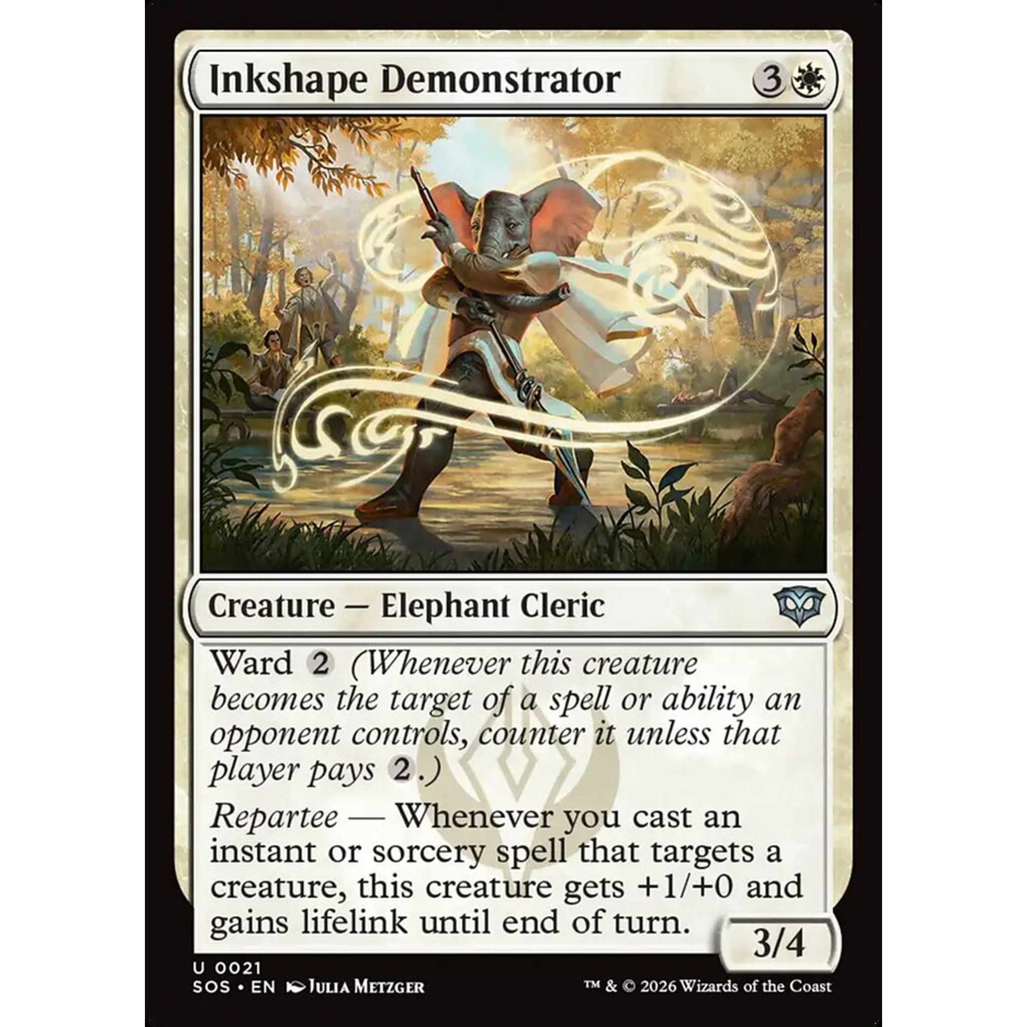 Inkshape Demonstrator (SOS 21) — Moore Collectables UK