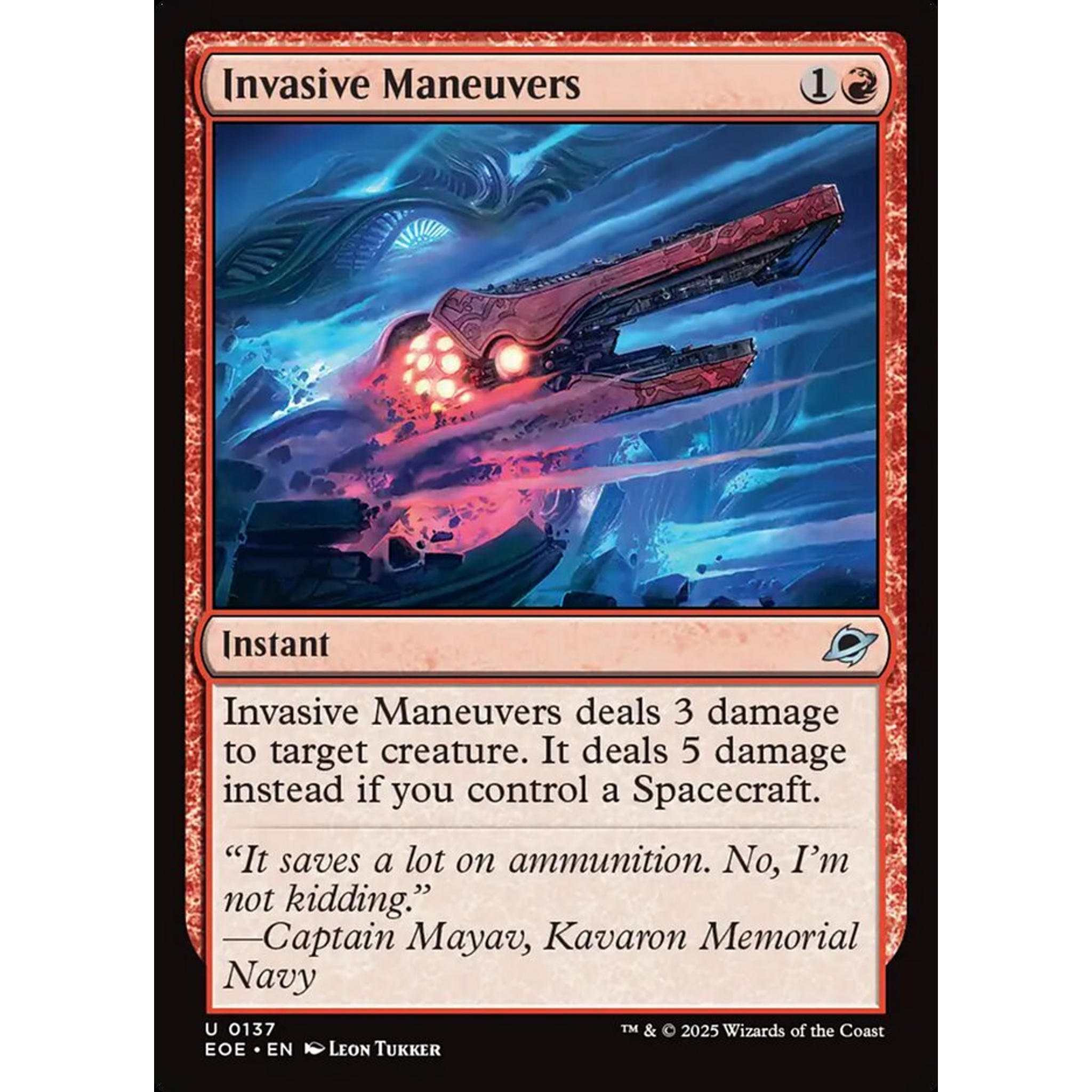 Invasive Maneuvers (EOE 137) — Moore Collectables UK