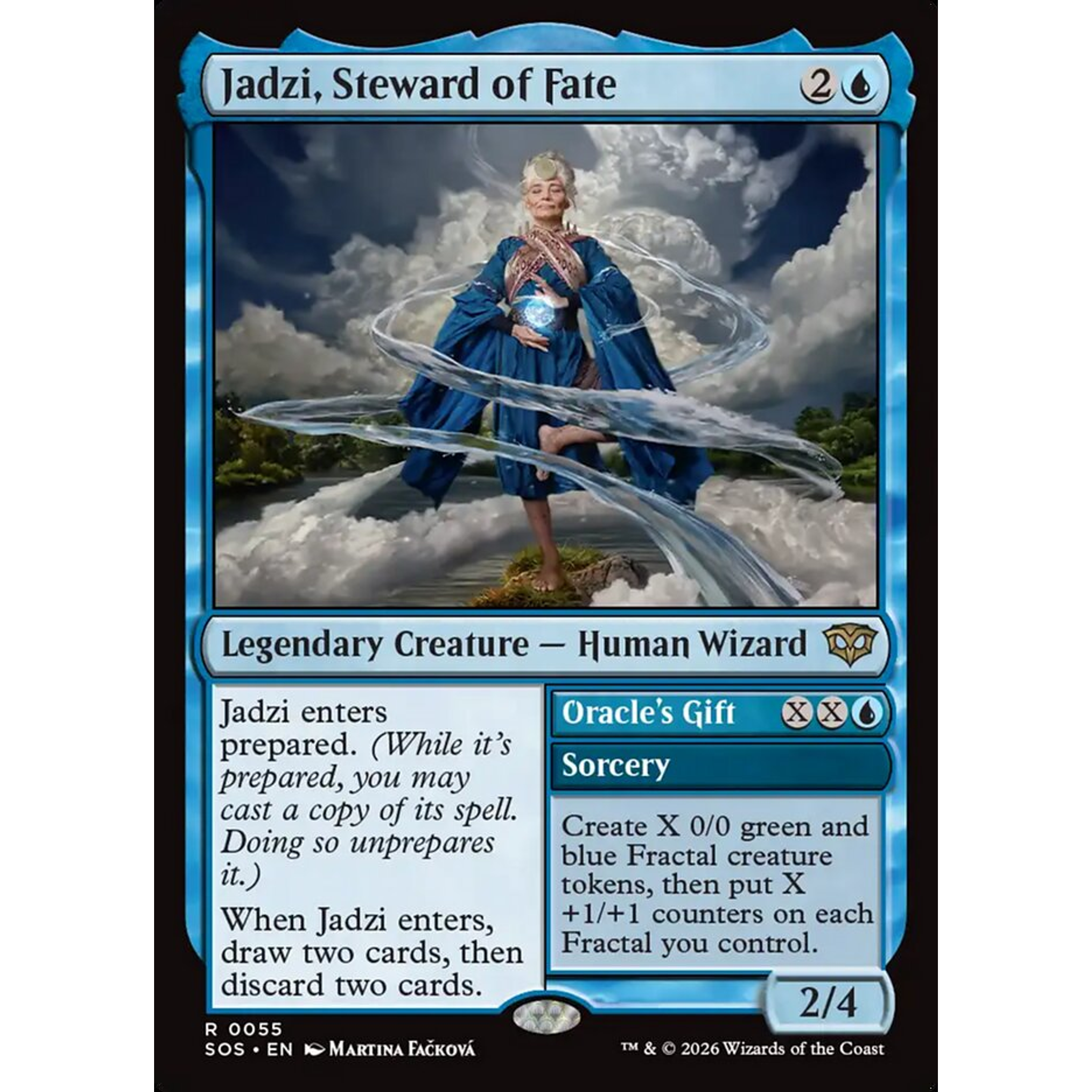 Jadzi, Steward of Fate // Oracle's Gift (SOS 55) — Moore Collectables UK