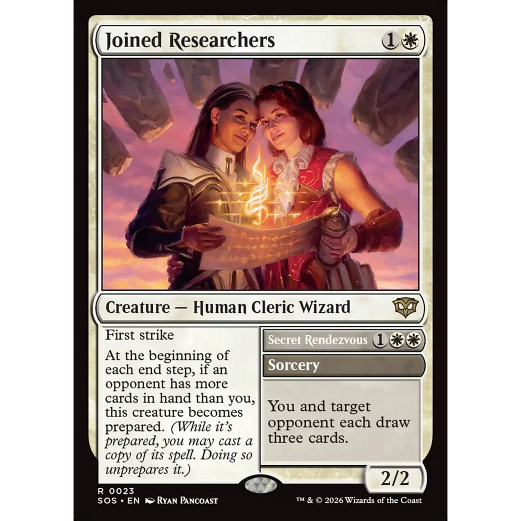 Joined Researchers // Secret Rendezvous (SOS 23) — Moore Collectables UK