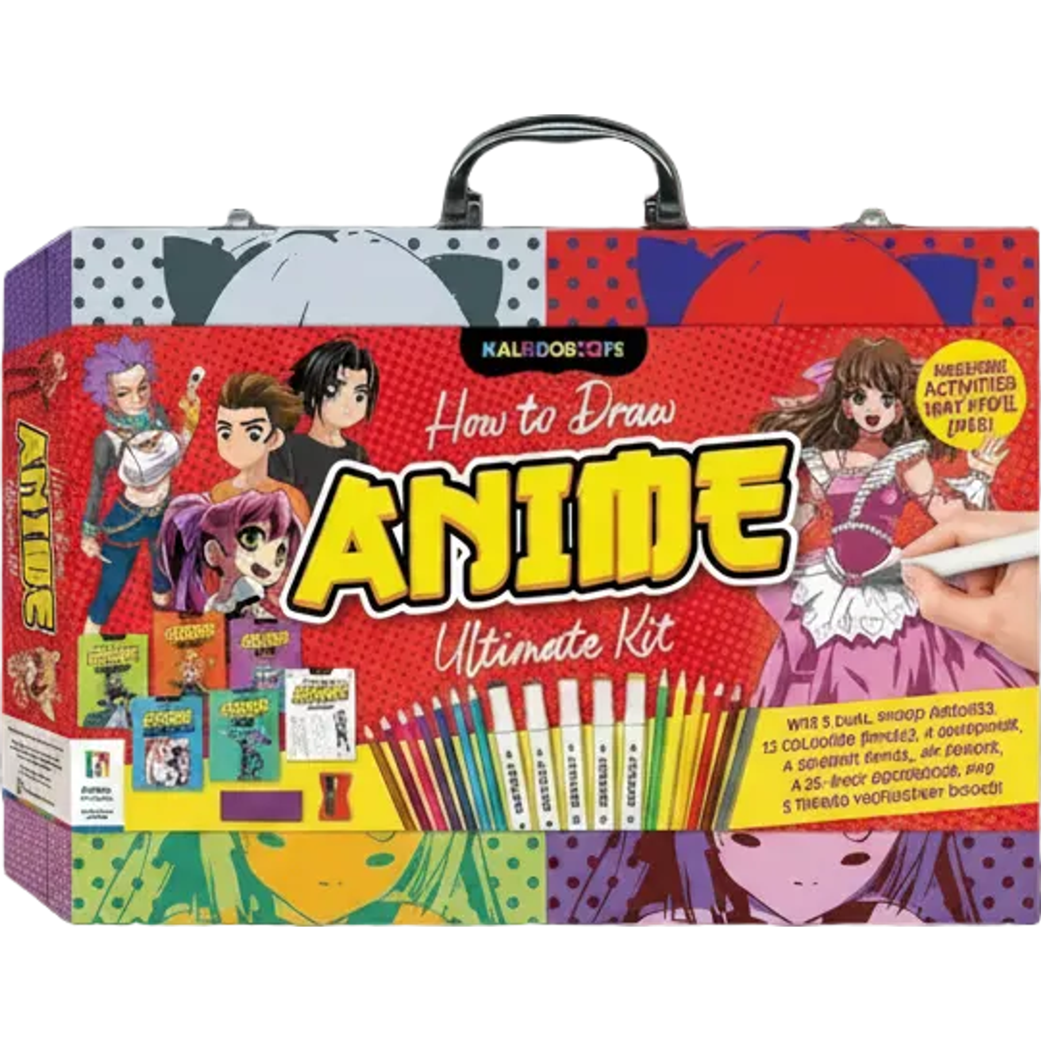 Kaleidoscope How to Draw Anime Ultimate Kit – Complete Drawing Set for Beginners — Moore Collectables UK