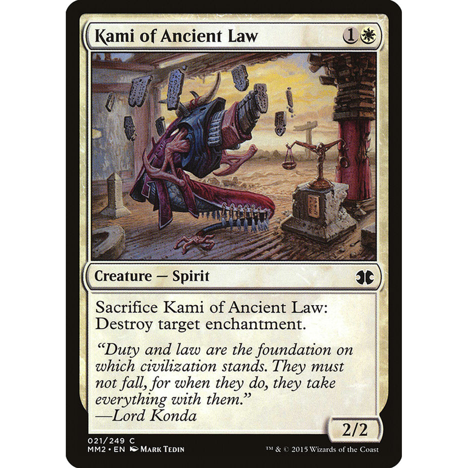 Kami of Ancient Law — Moore Collectables UK