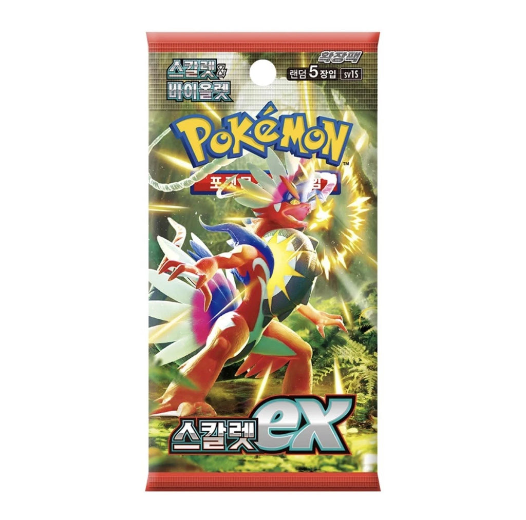 Pokemon Scarlet ex SV1s Korean Booster Pack