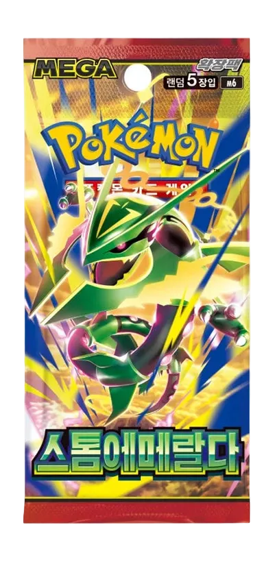 Pokemon Storm Emeralda M6 Korean Booster Pack