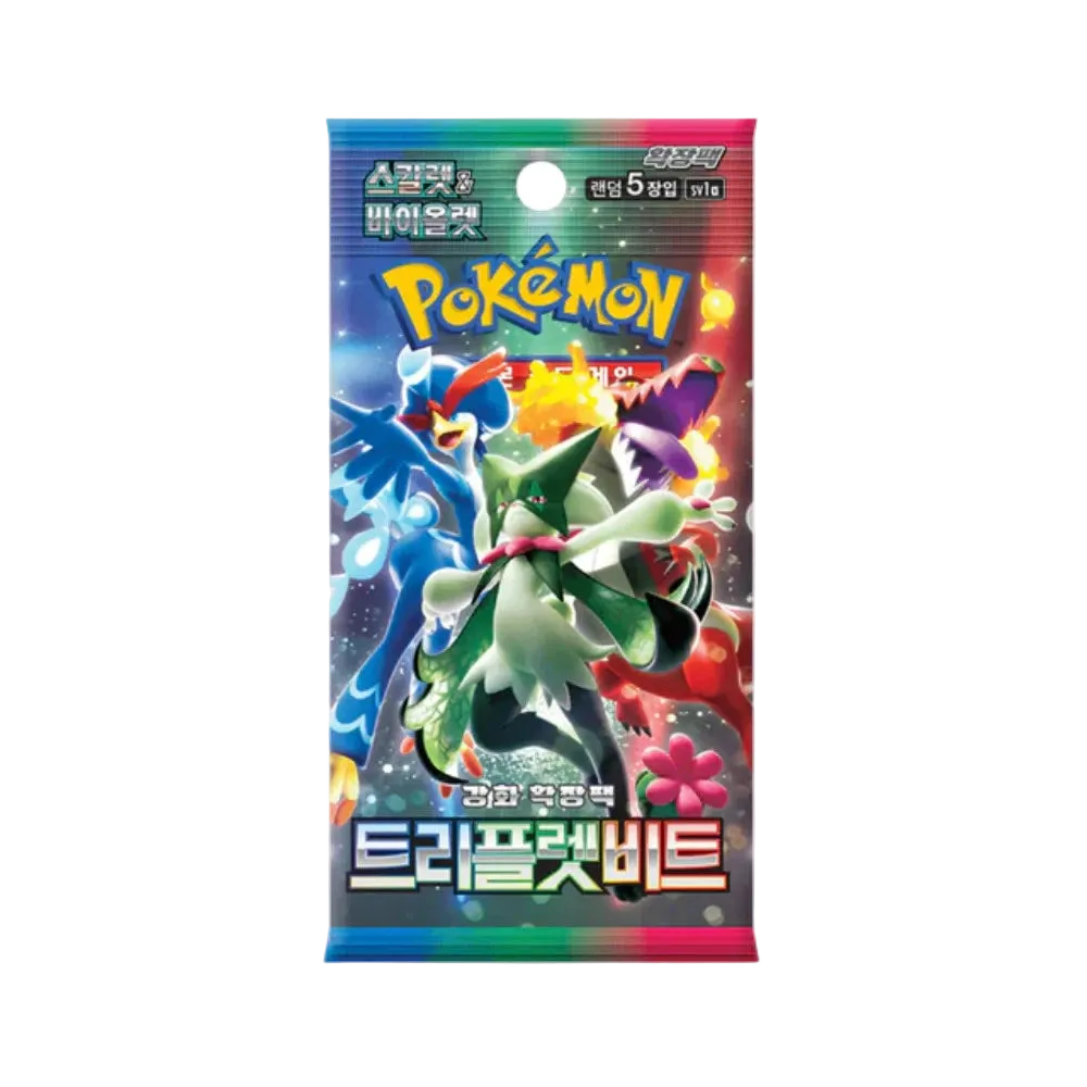 Pokemon Triple Beat SV1a Korean Booster Pack