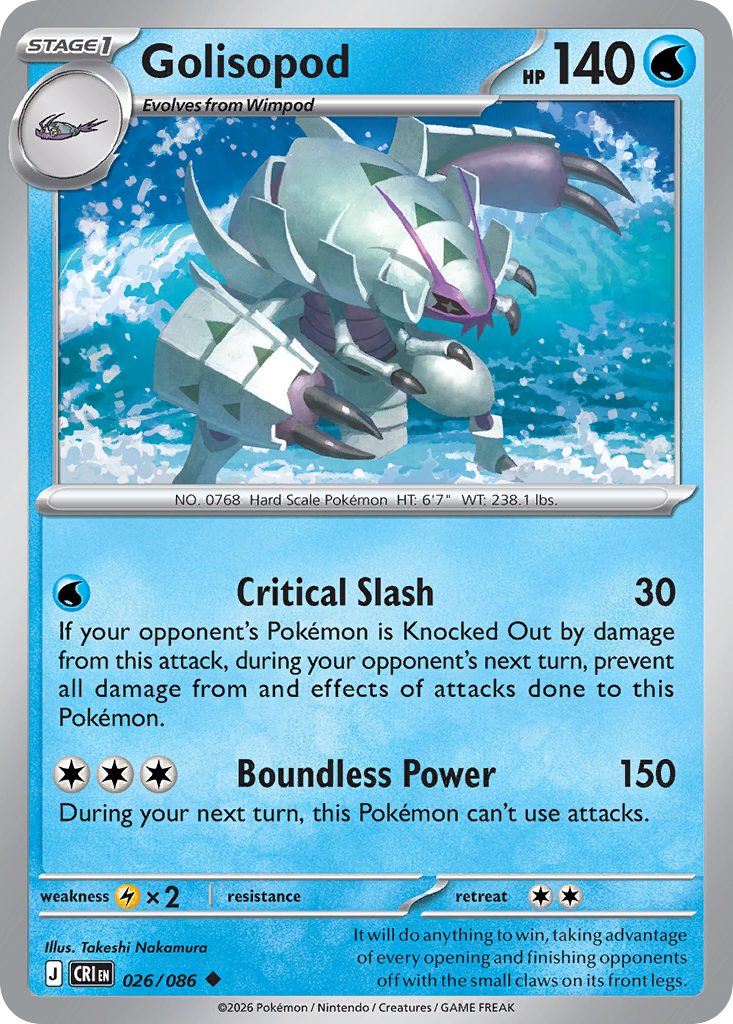 Golisopod - Chaos Rising #26