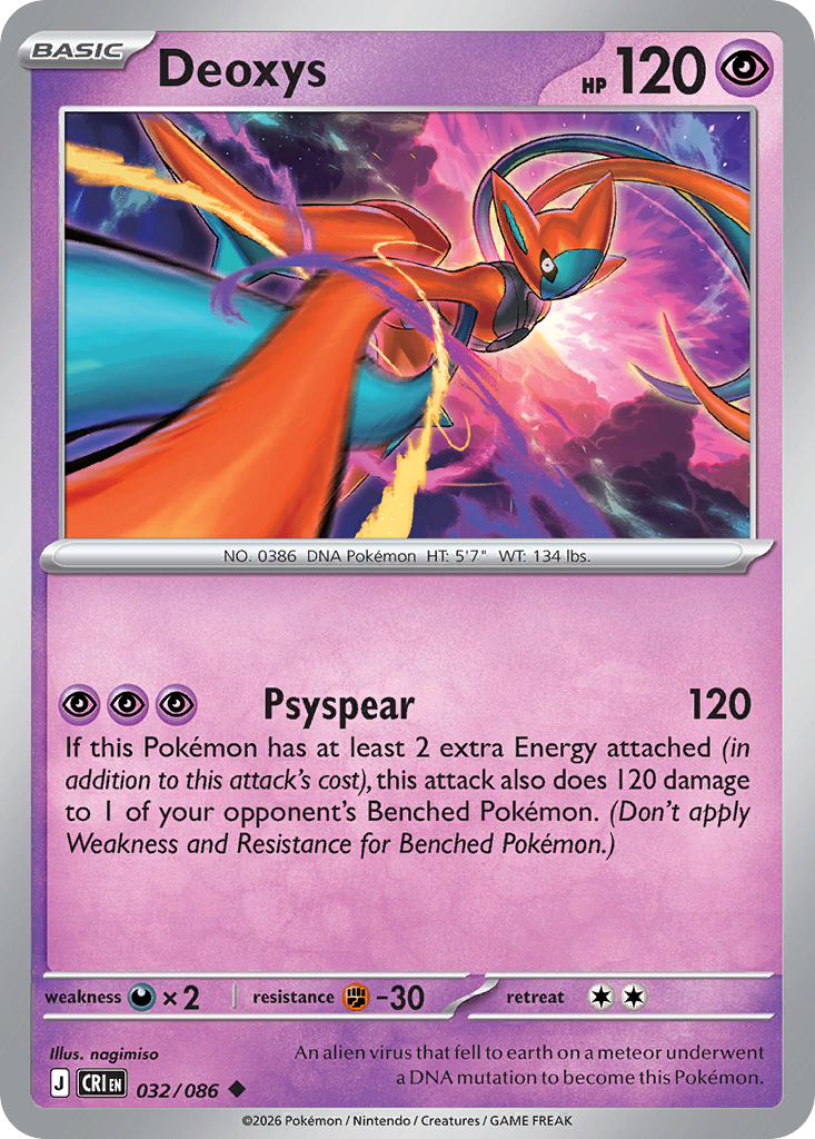Deoxys - Chaos Rising #32