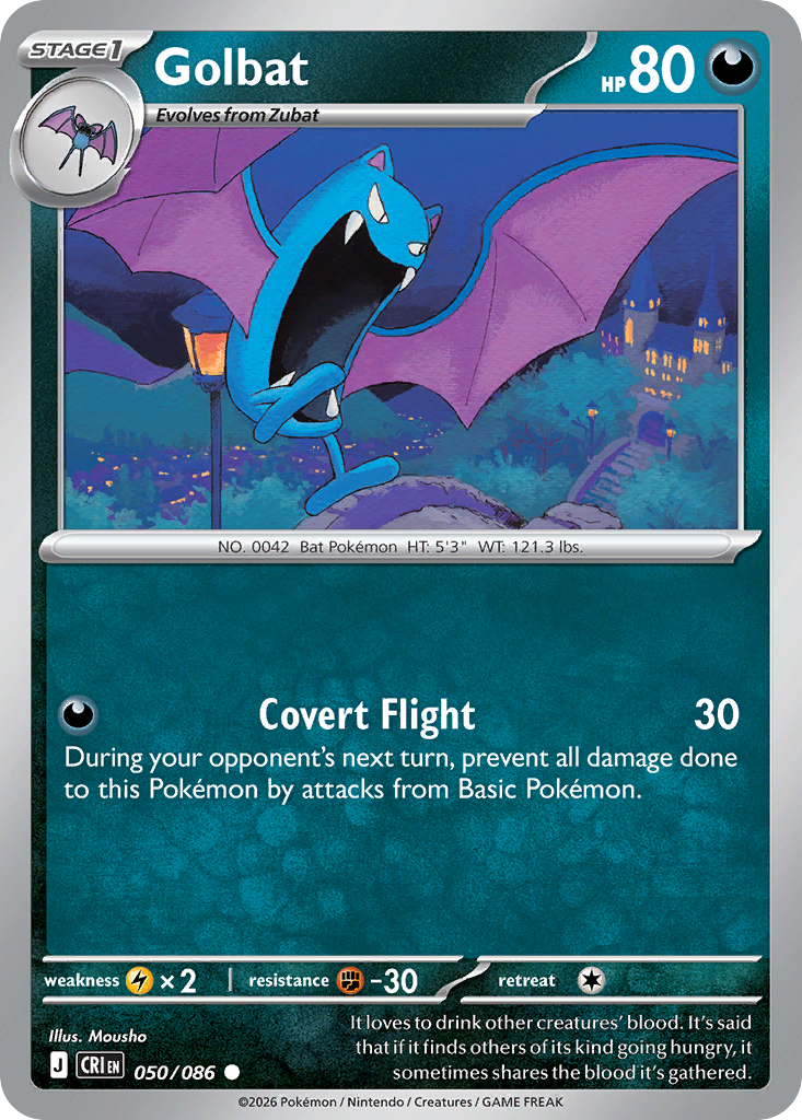 Golbat - Chaos Rising #50