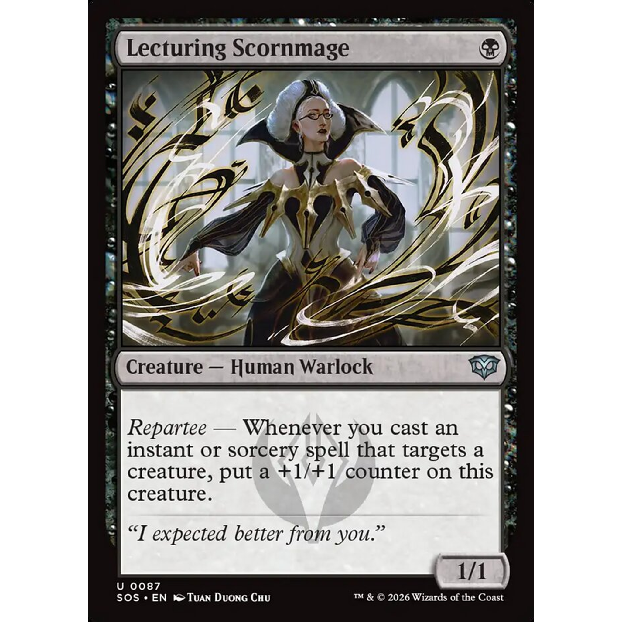 Lecturing Scornmage (SOS 87) — Moore Collectables UK