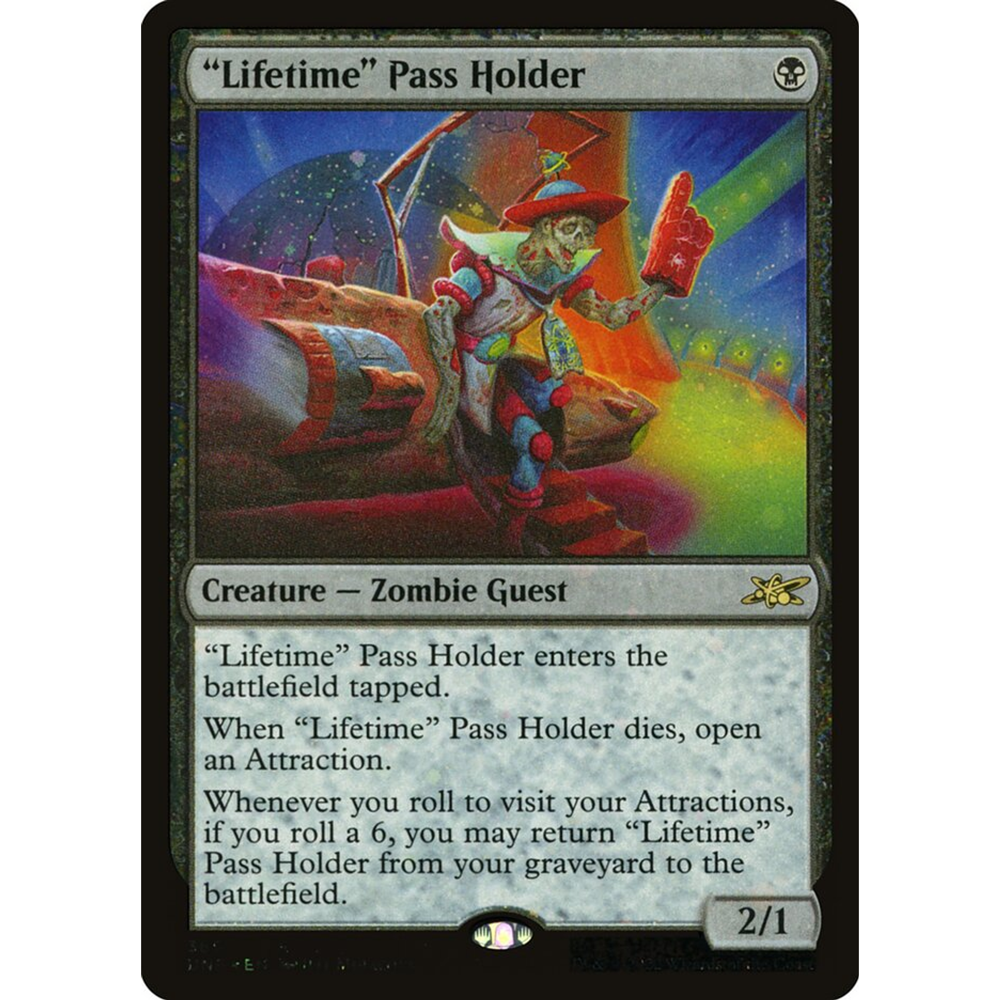 "Lifetime" Pass Holder (UNF 365) — Moore Collectables UK