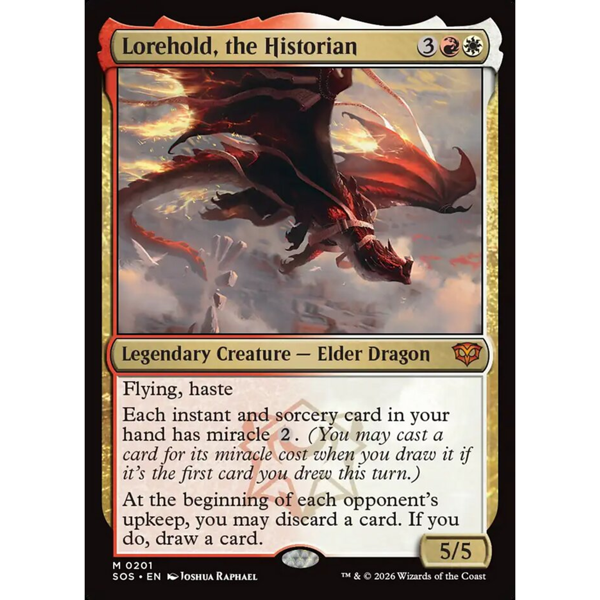Lorehold, the Historian (SOS 201) — Moore Collectables UK