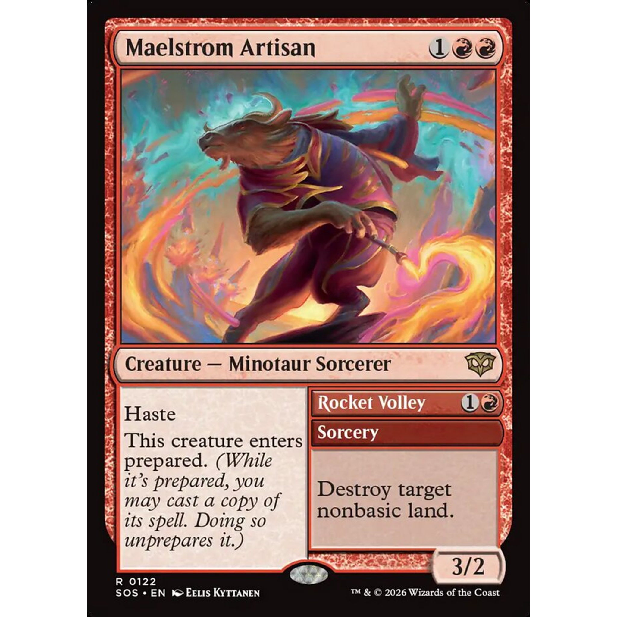 Maelstrom Artisan // Rocket Volley (SOS 122) — Moore Collectables UK