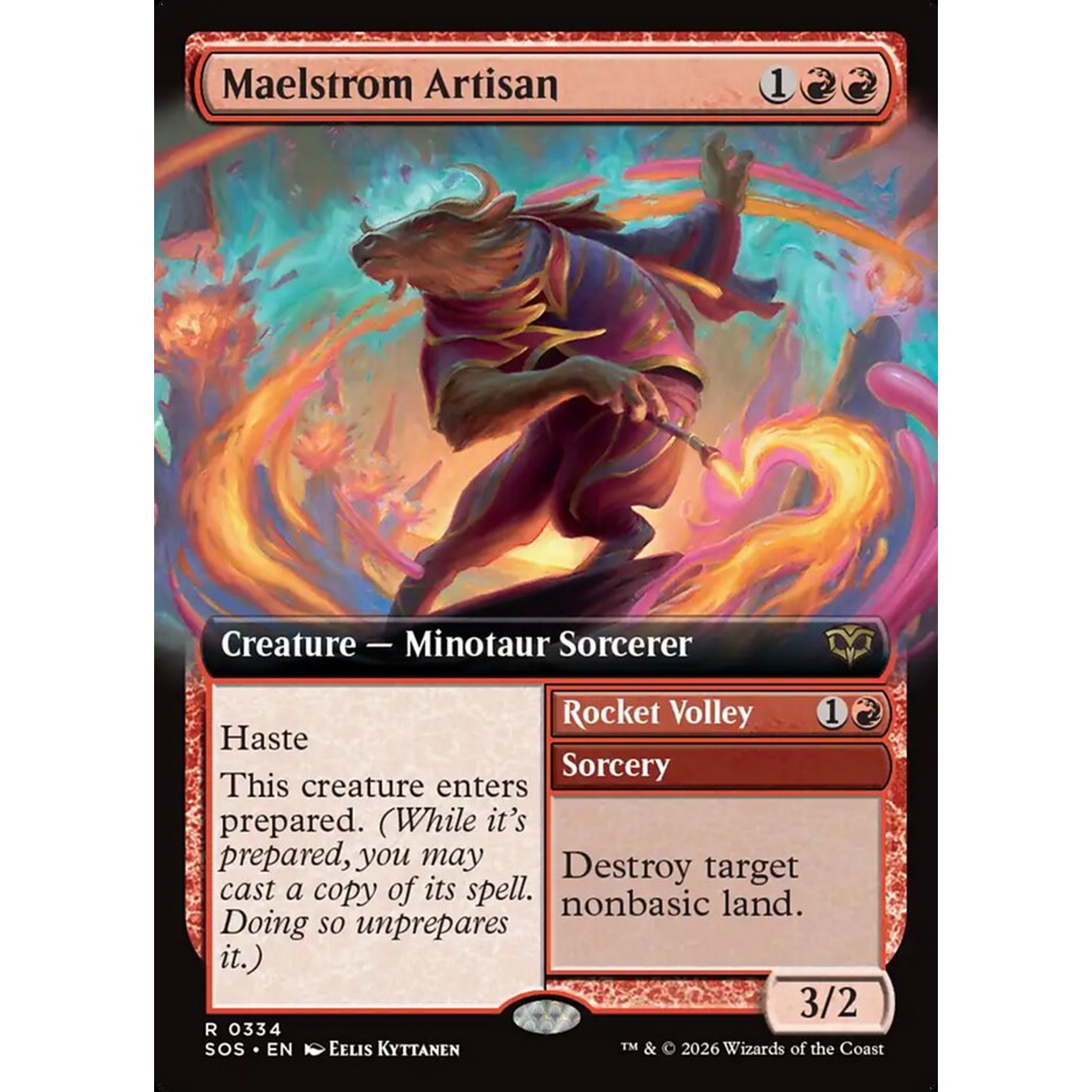Maelstrom Artisan // Rocket Volley (SOS 334) — Moore Collectables UK