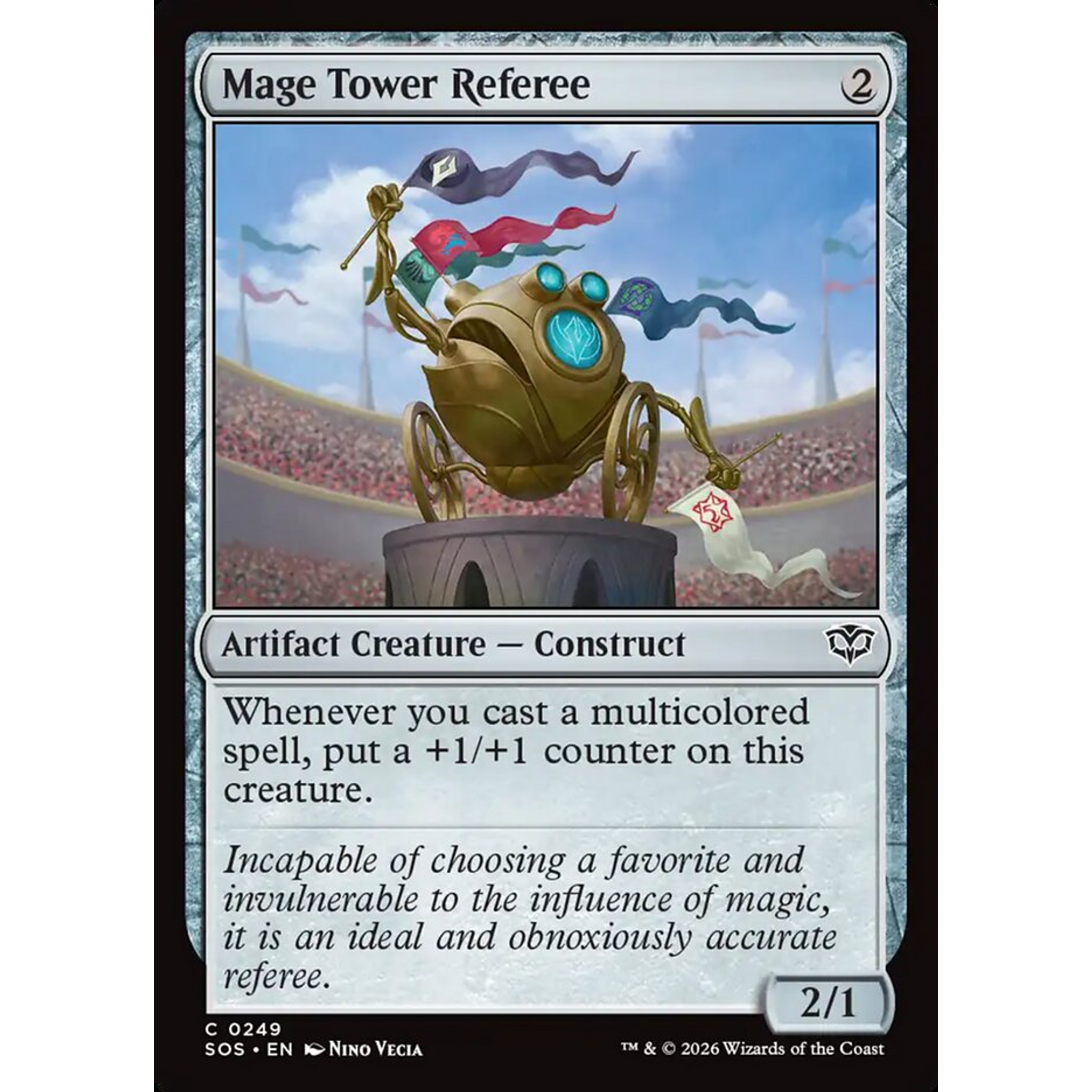 Mage Tower Referee (SOS 249) — Moore Collectables UK