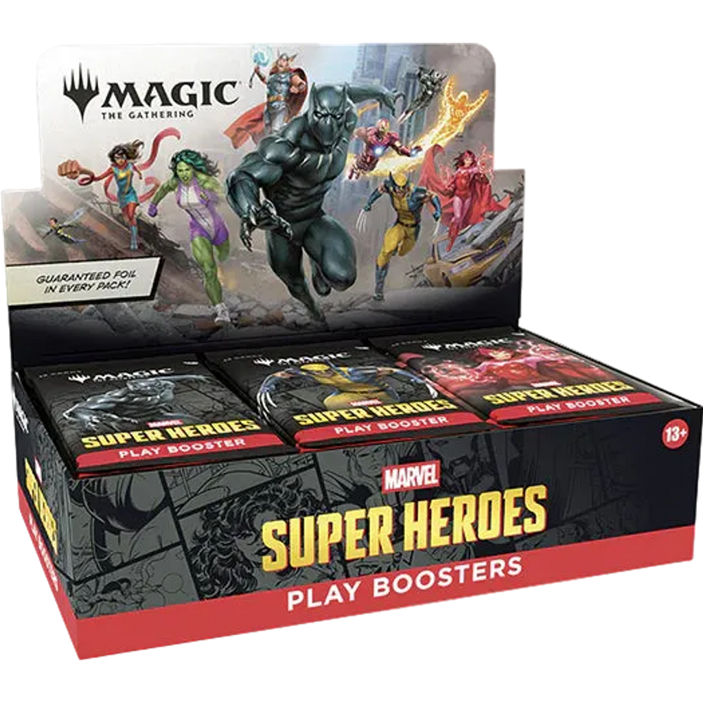 Magic: The Gathering - Marvel Super Heroes Play Booster Box — Moore Collectables UK