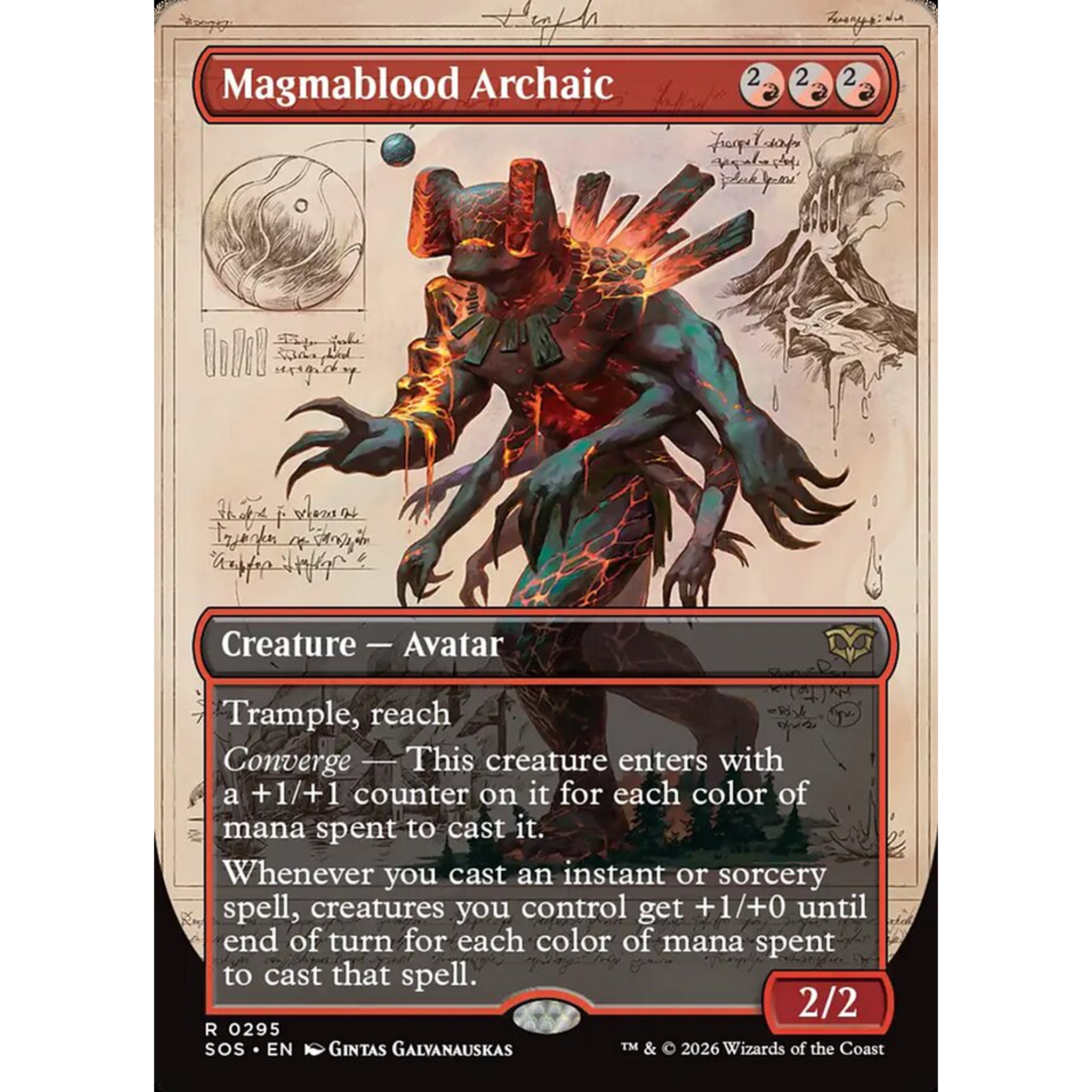 Magmablood Archaic (SOS 295) — Moore Collectables UK