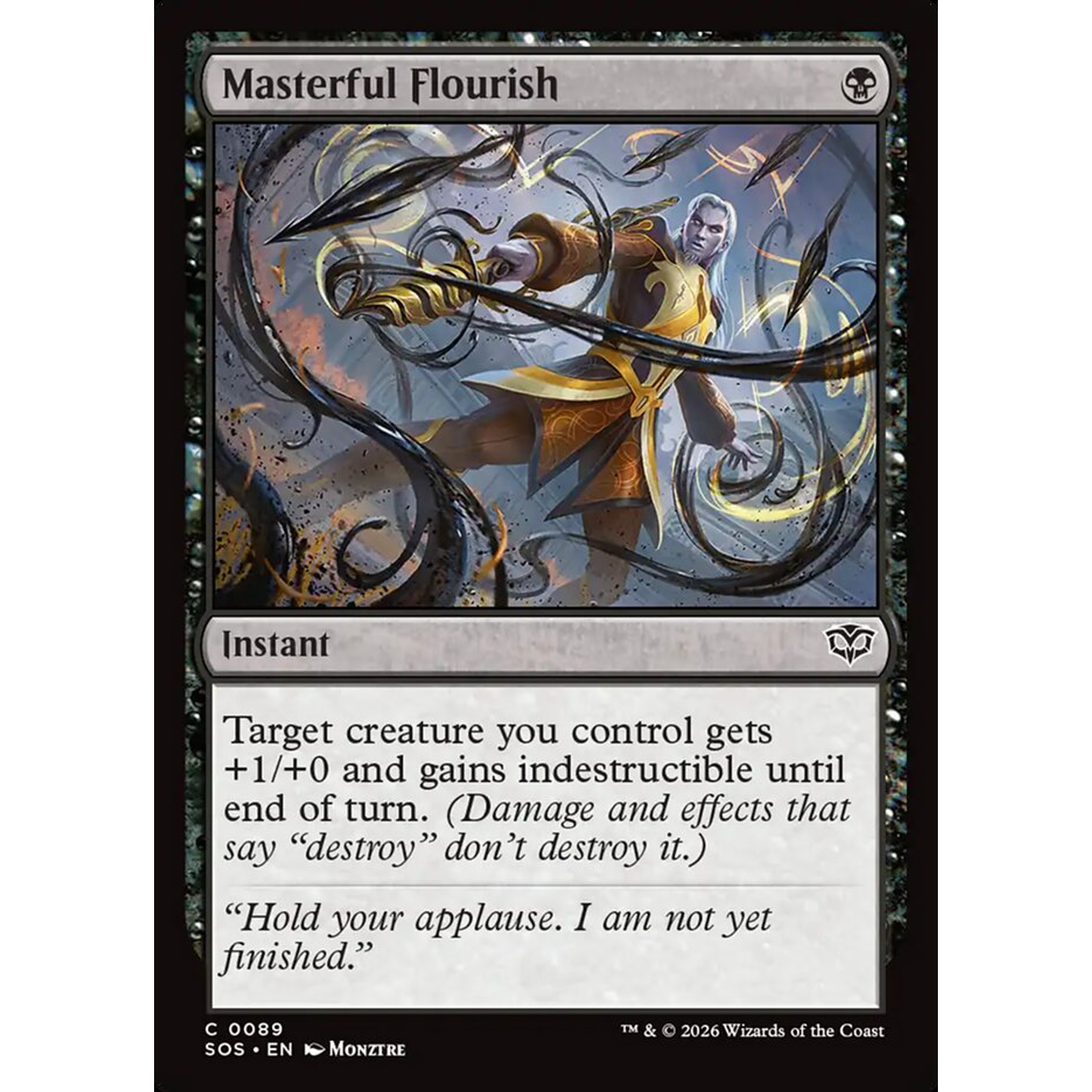 Masterful Flourish (SOS 89) — Moore Collectables UK