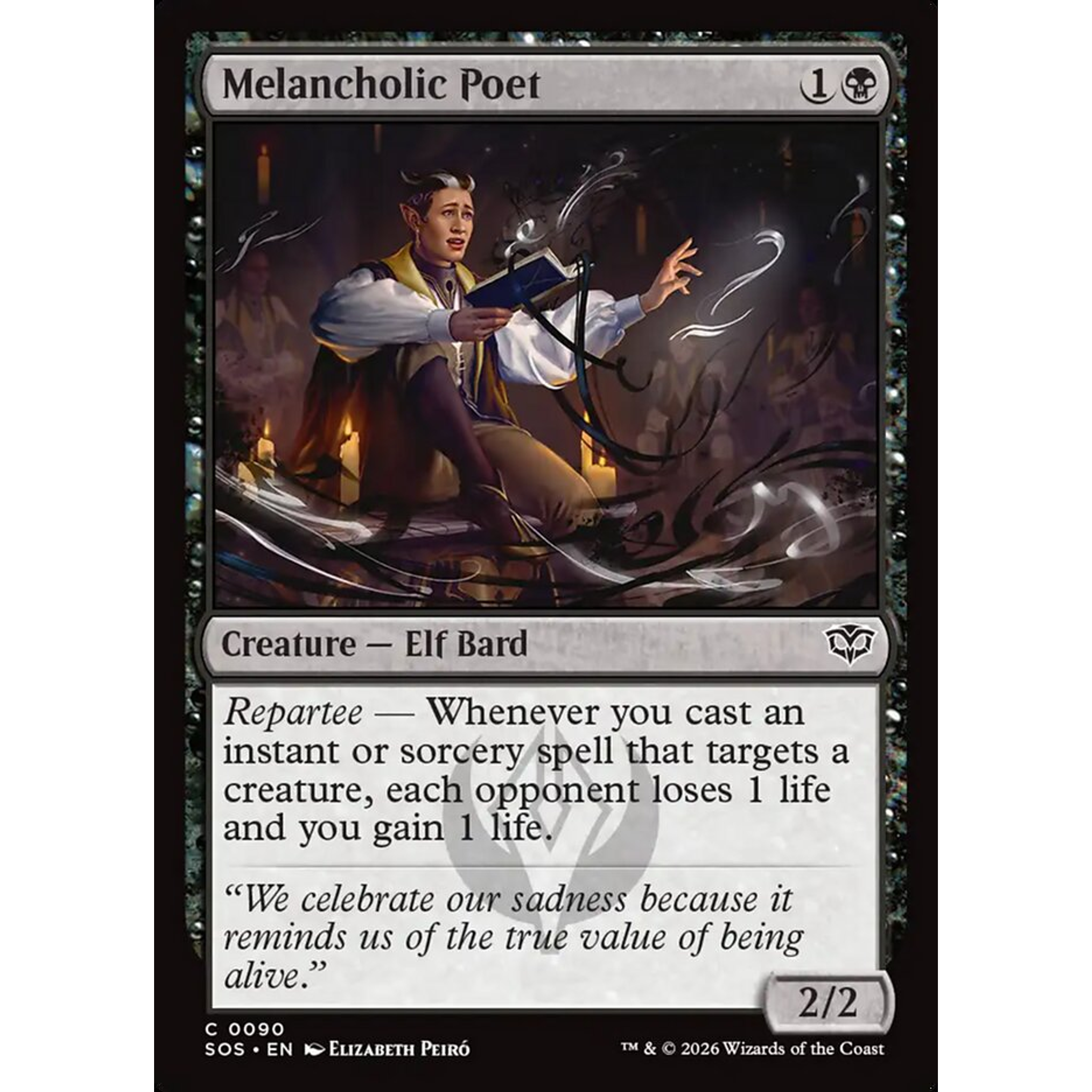 Melancholic Poet (SOS 90) — Moore Collectables UK