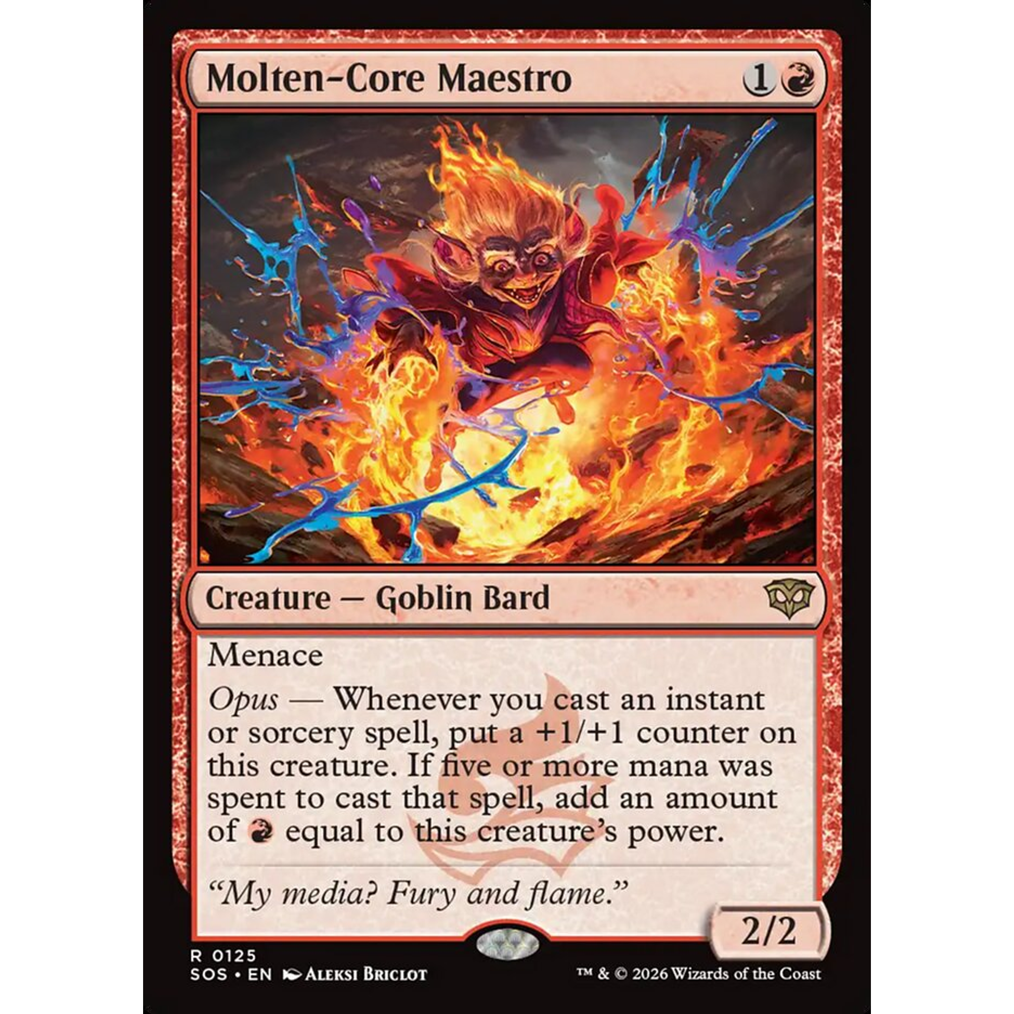Molten-Core Maestro (SOS 125) — Moore Collectables UK