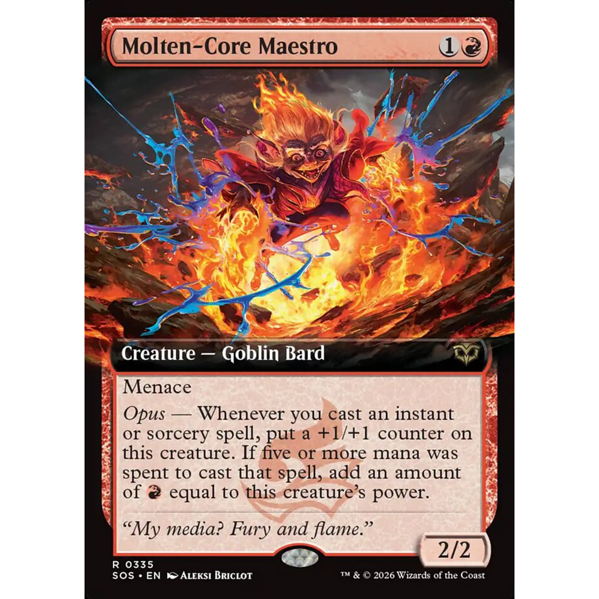 Molten-Core Maestro (SOS 335) — Moore Collectables UK