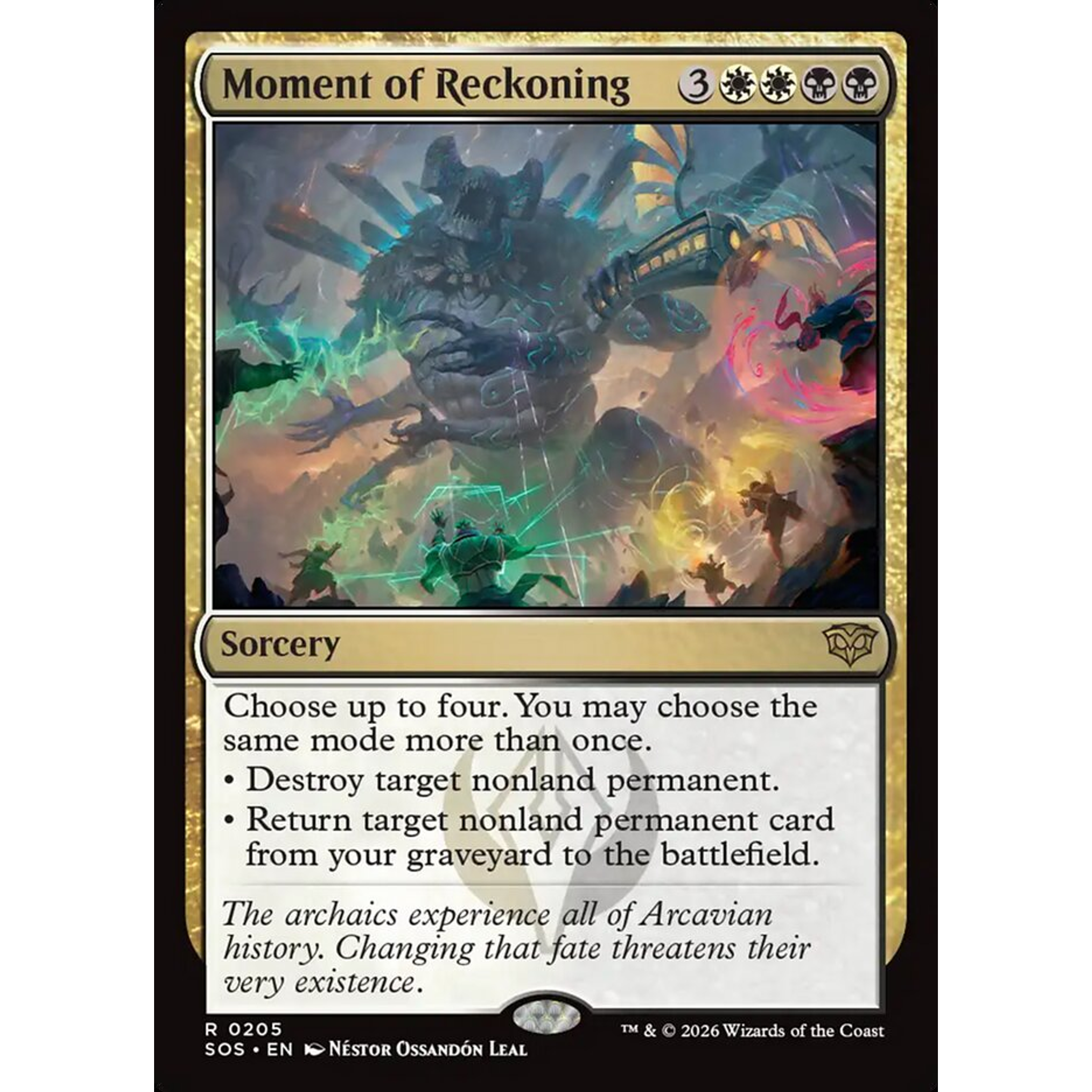 Moment of Reckoning (SOS 205) — Moore Collectables UK