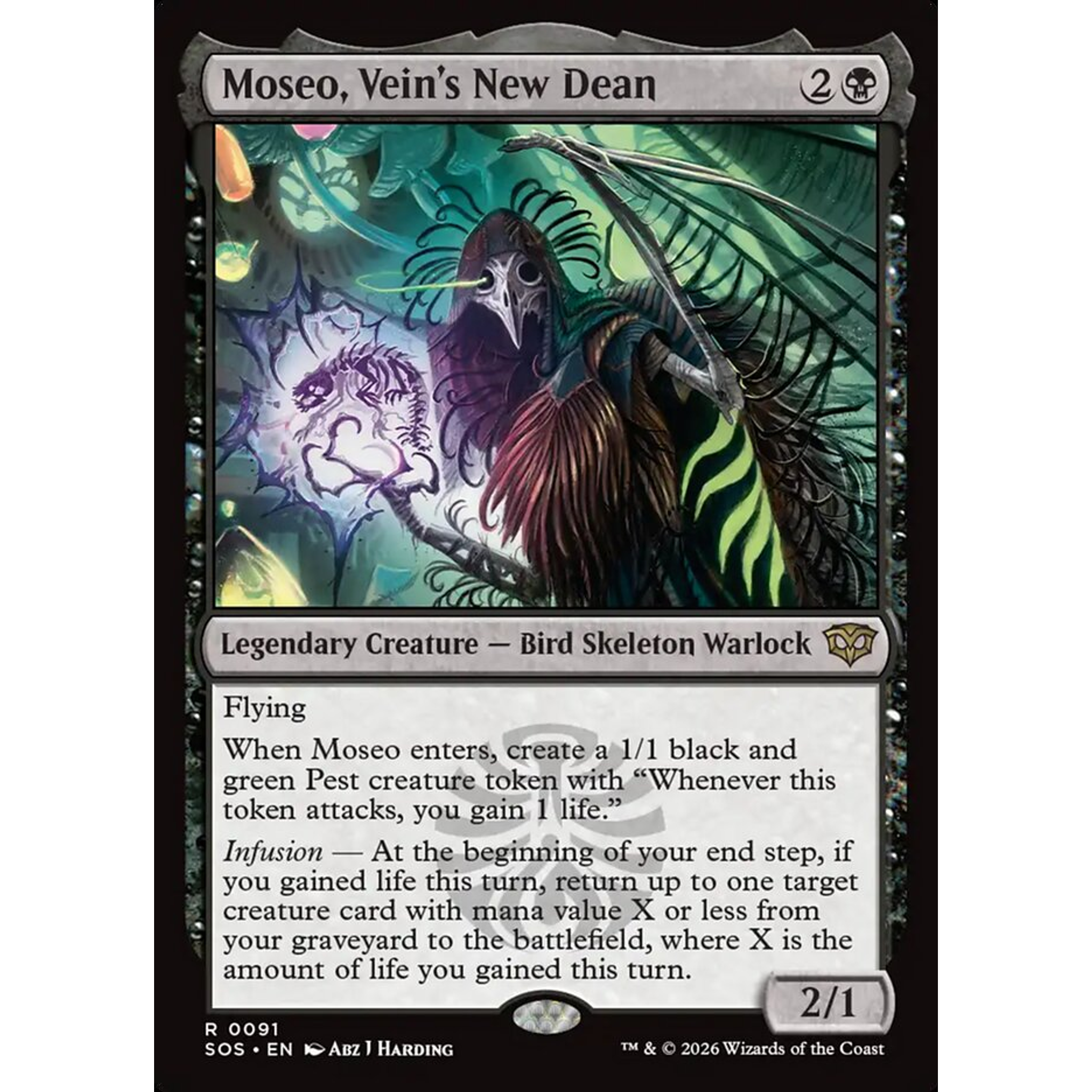 Moseo, Vein's New Dean (SOS 91) — Moore Collectables UK