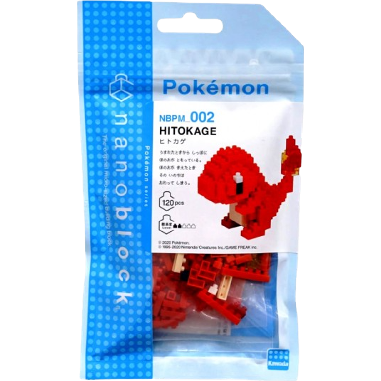 Nanoblock Pokemon Character Pack – Charmander — Moore Collectables UK