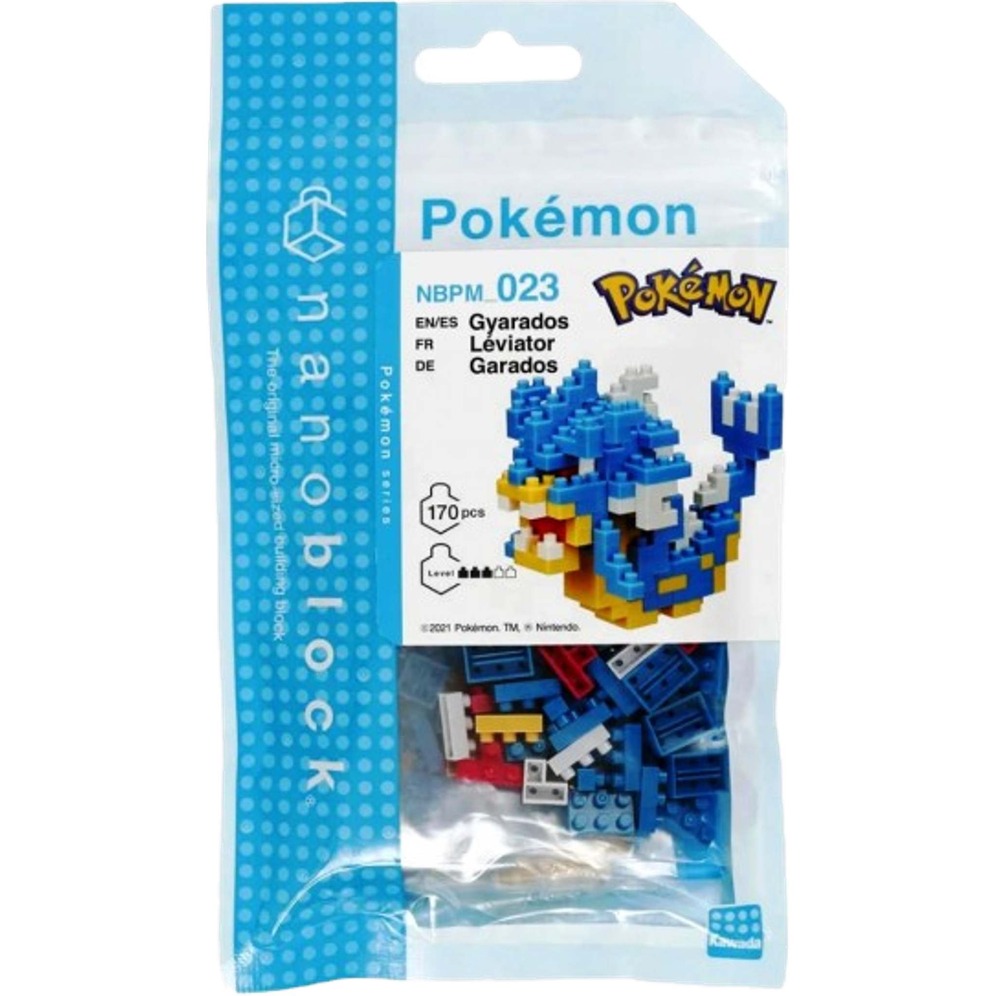 Nanoblock Pokémon Character Pack – Gyarados — Moore Collectables UK
