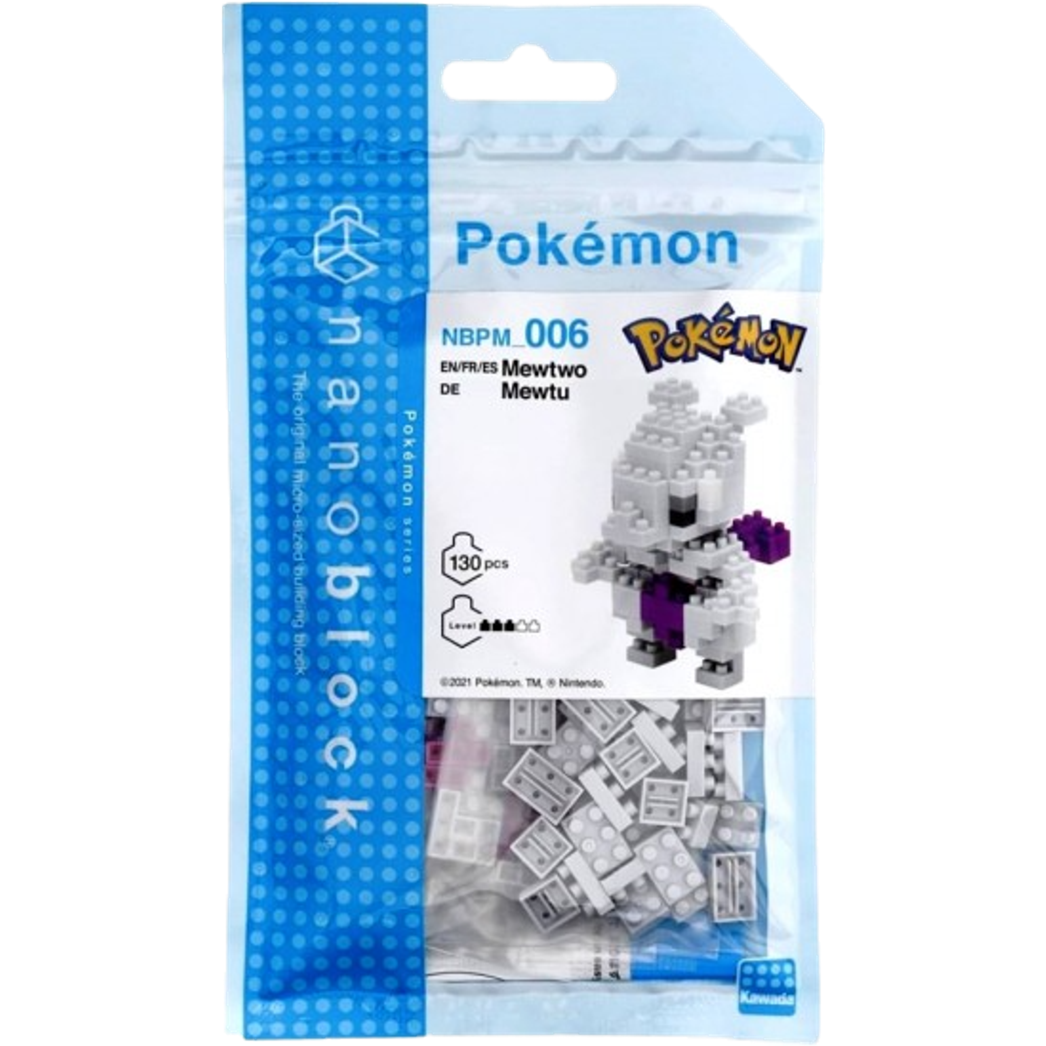 Nanoblock Pokémon Character Pack – Mewtwo — Moore Collectables UK