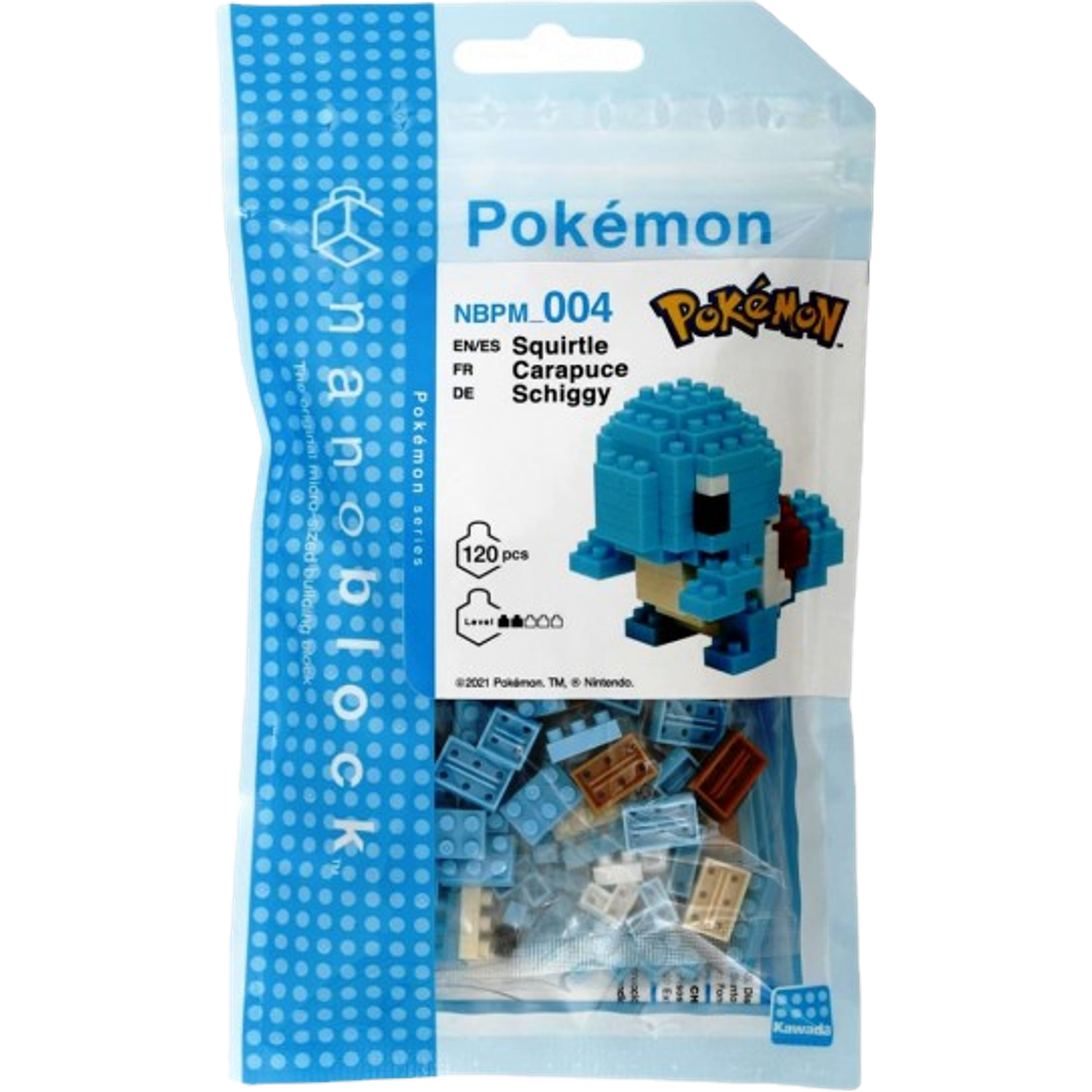 Nanoblock Pokémon Character Pack – Squirtle — Moore Collectables UK