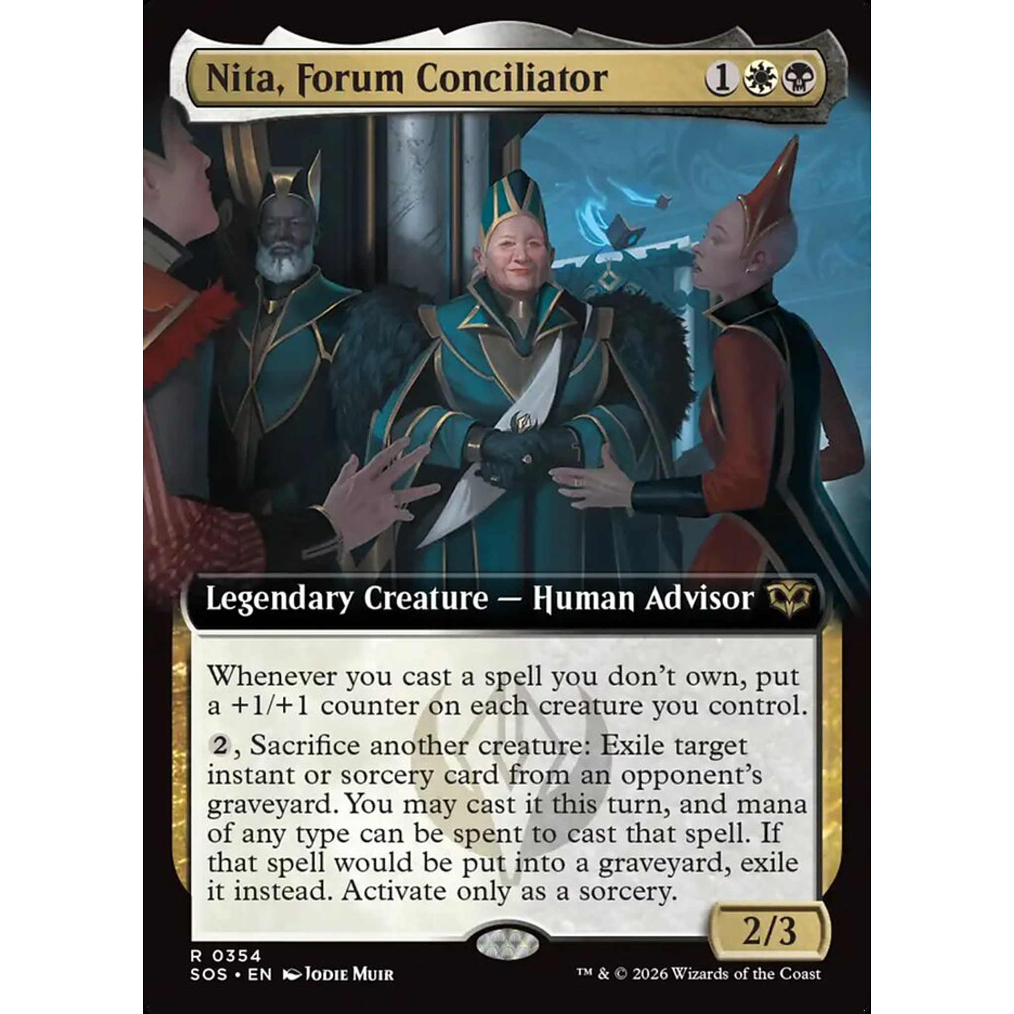 Nita, Forum Conciliator (SOS 354) — Moore Collectables UK