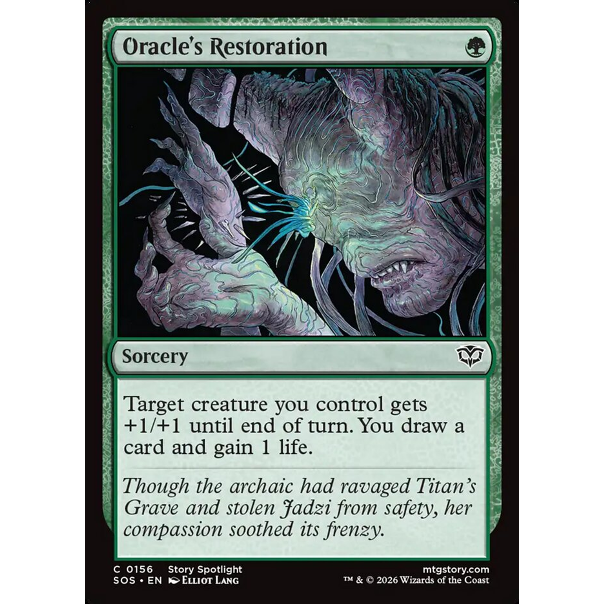 Oracle's Restoration (SOS 156) — Moore Collectables UK
