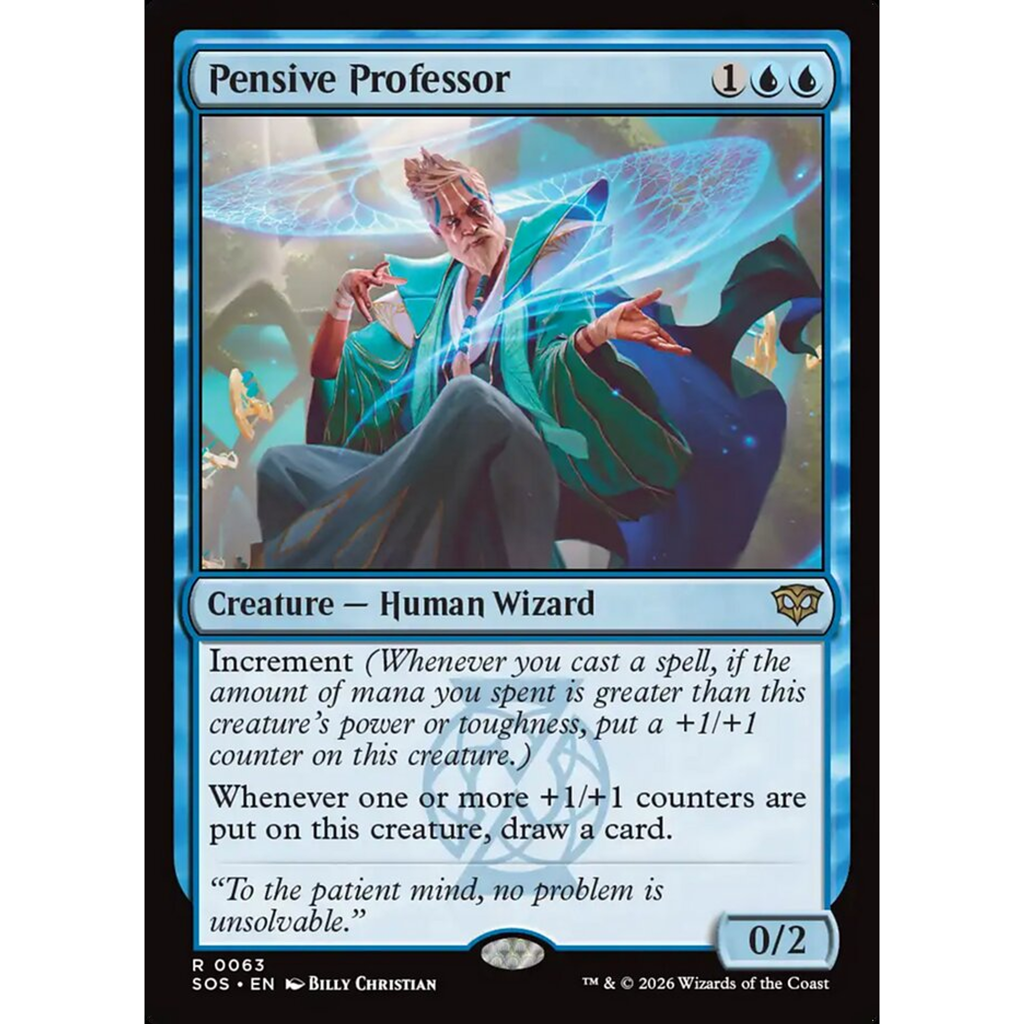 Pensive Professor (SOS 63) — Moore Collectables UK