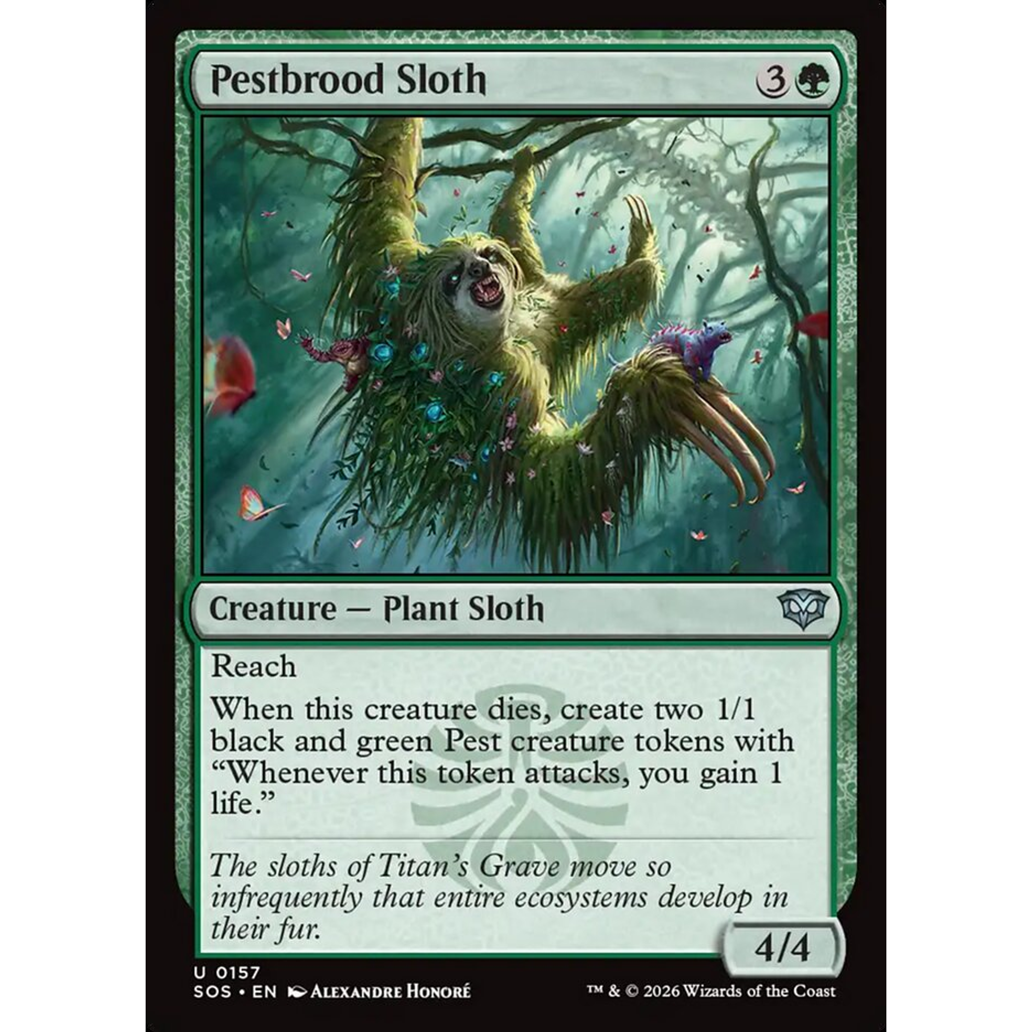 Pestbrood Sloth (SOS 157) — Moore Collectables UK
