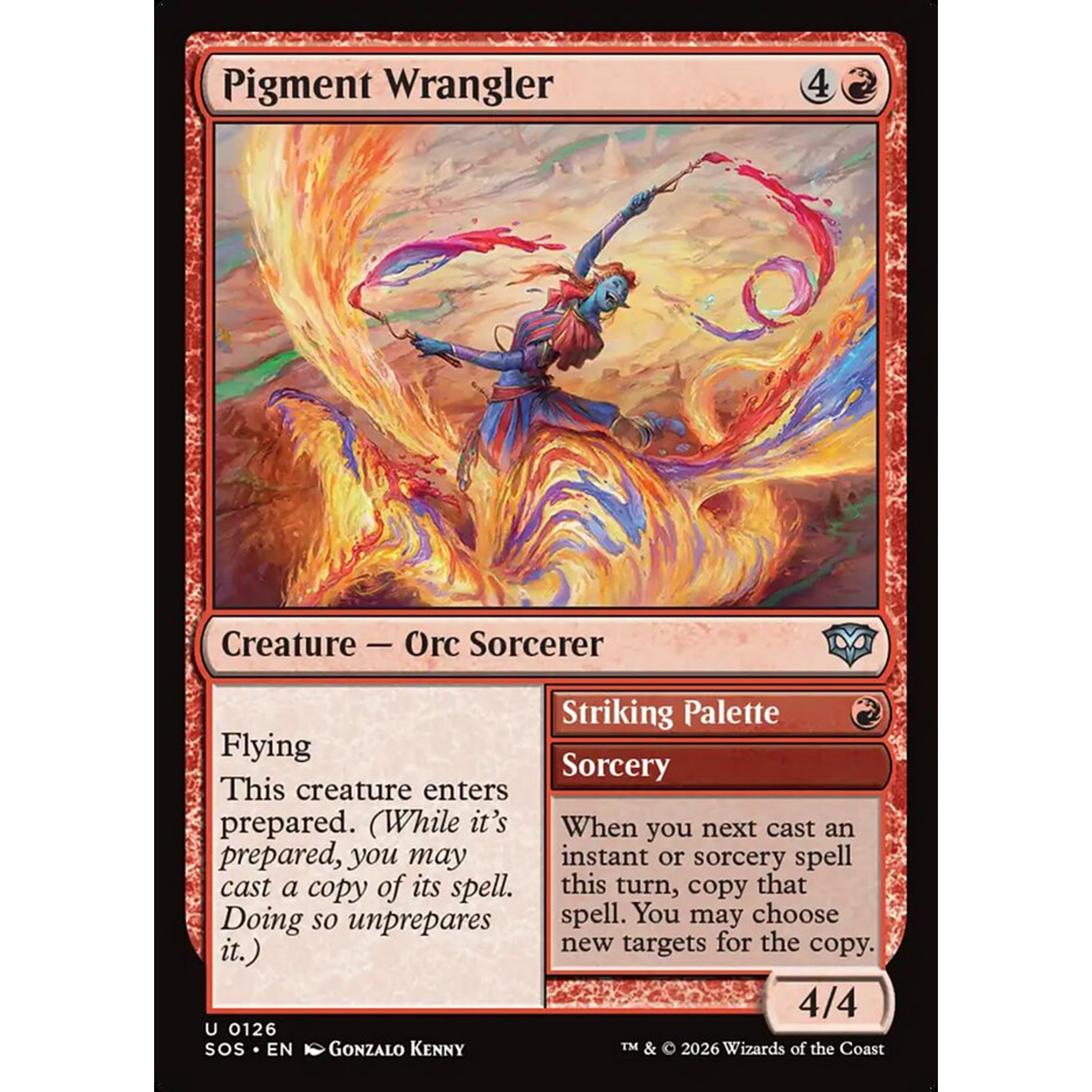 Pigment Wrangler // Striking Palette (SOS 126) — Moore Collectables UK