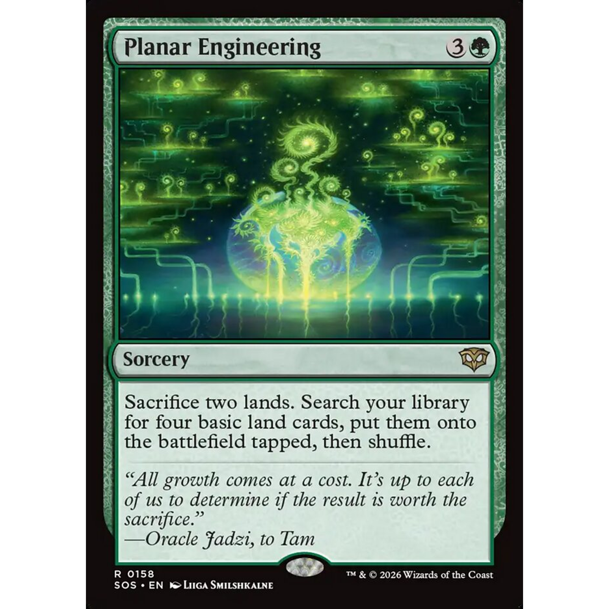 Planar Engineering (SOS 158) — Moore Collectables UK