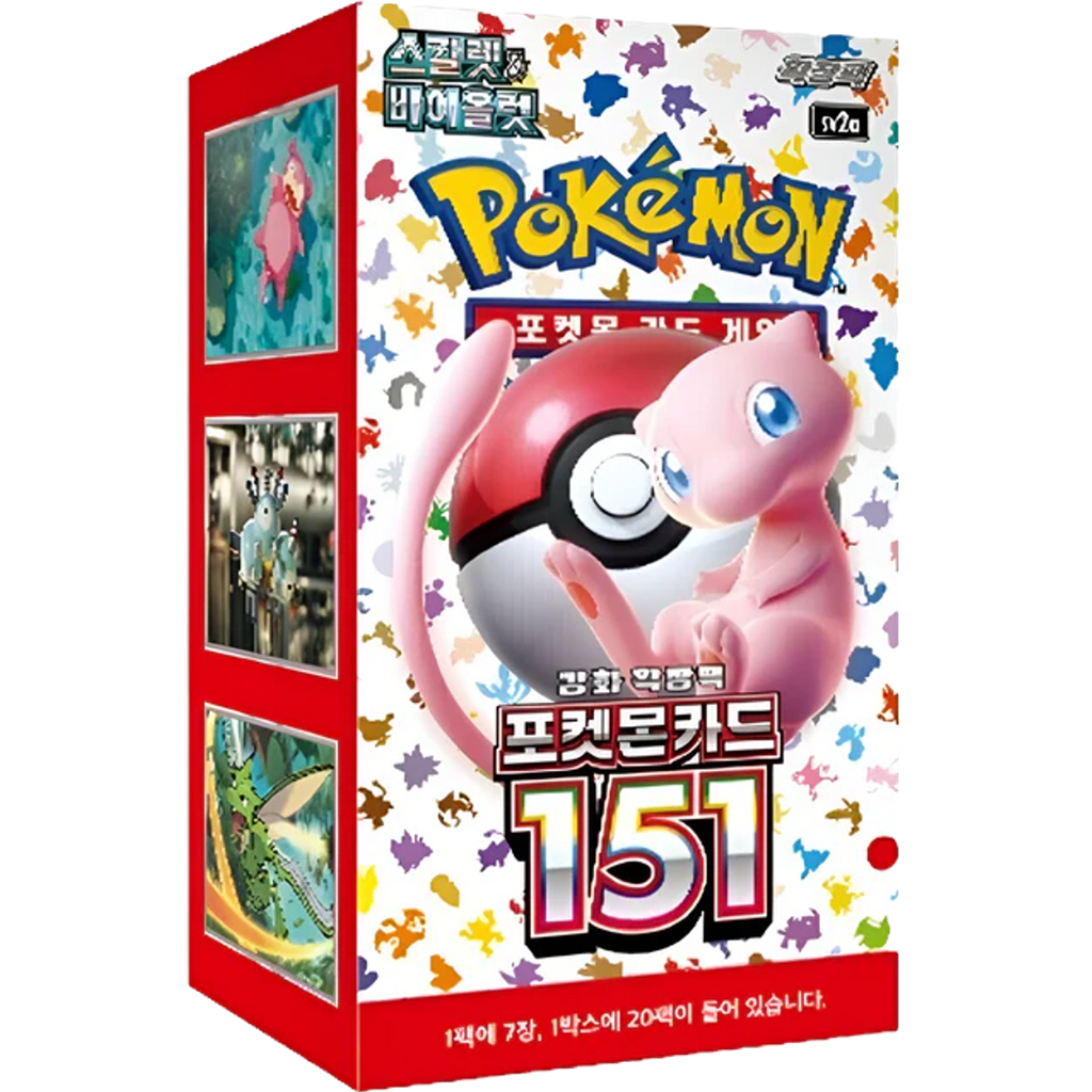 Pokemon 151 sv2a Korean Booster Pack — Moore Collectables UK