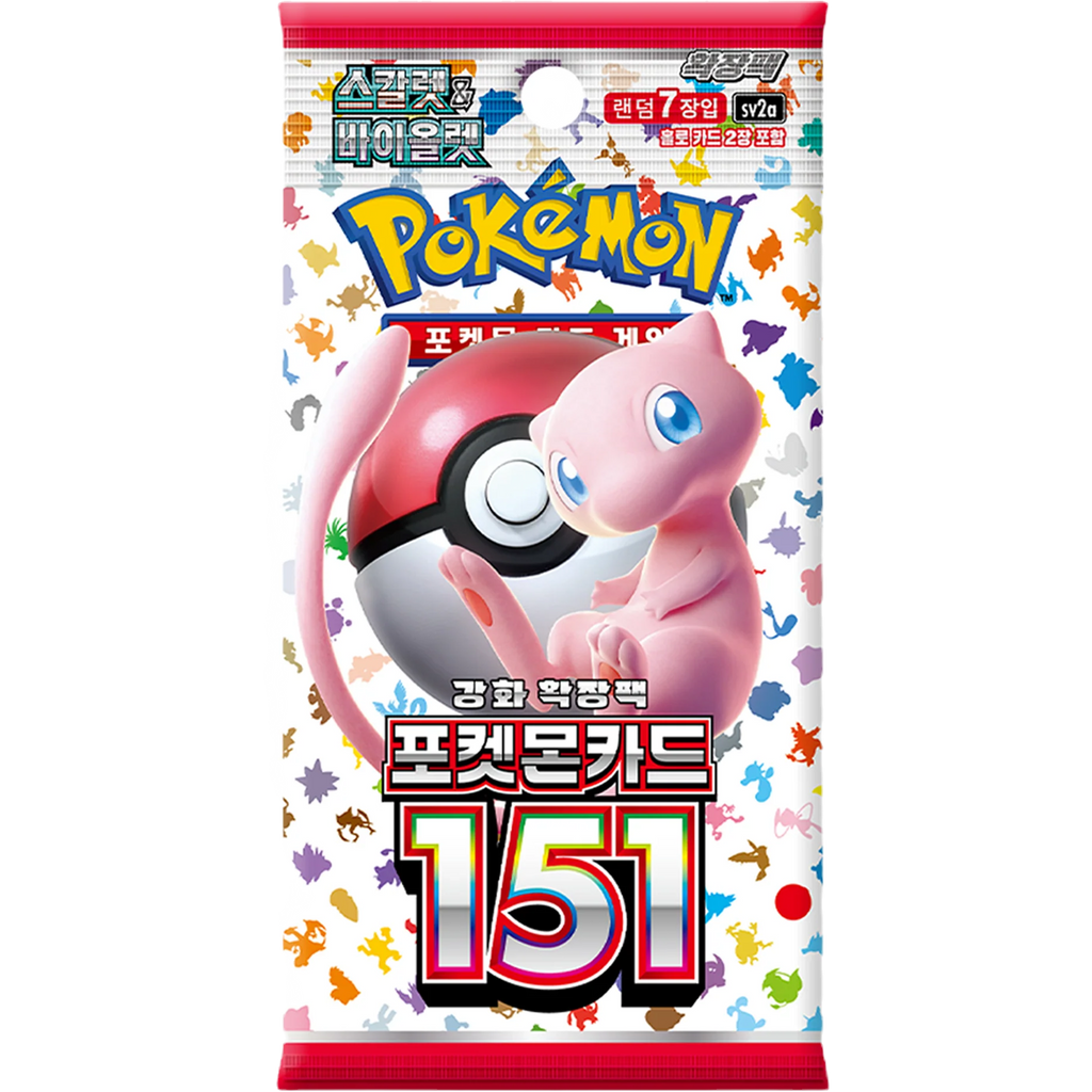 Pokemon 151 sv2a Korean Booster Pack — Moore Collectables UK