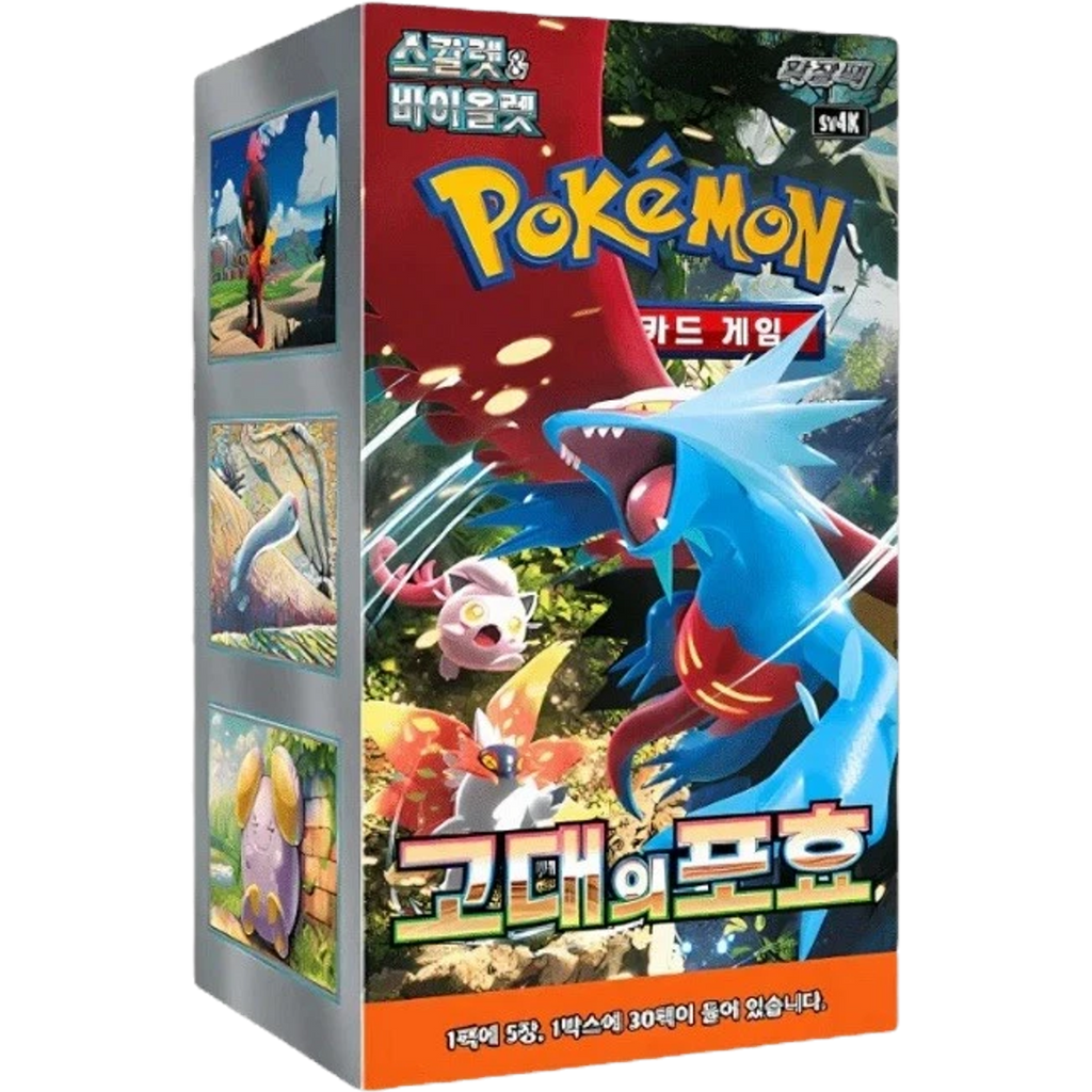 Pokemon Ancient Roar SV4K Korean Booster Pack — Moore Collectables UK