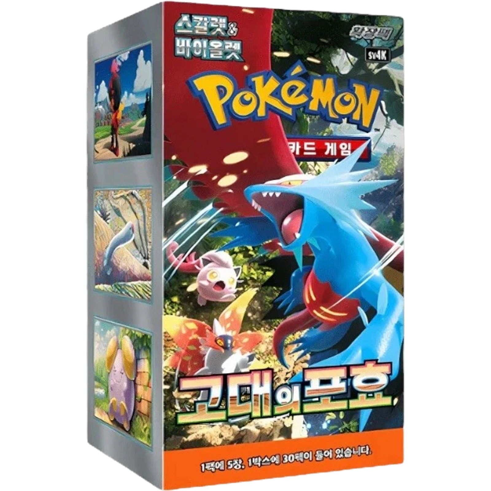 Pokemon Ancient Roar SV4K Korean Booster Pack — Moore Collectables UK