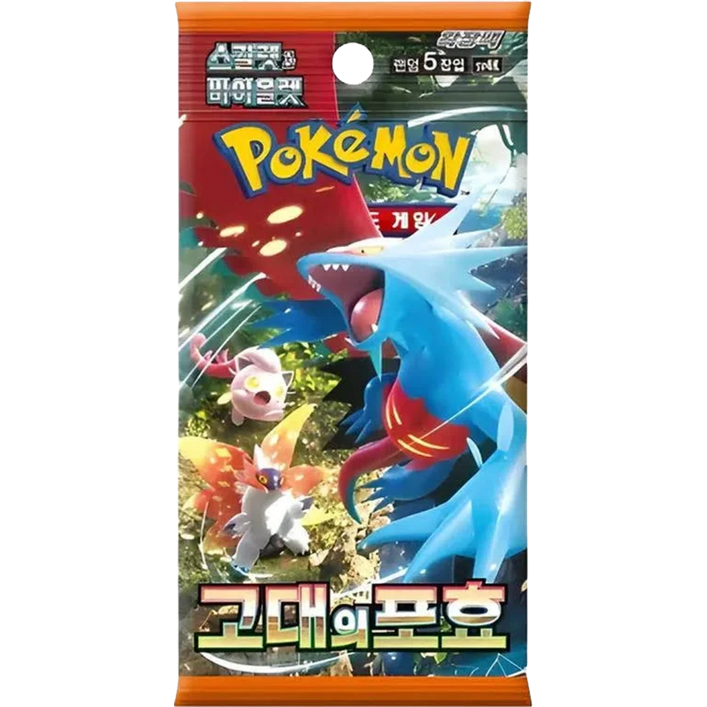 Pokemon Ancient Roar SV4K Korean Booster Pack — Moore Collectables UK